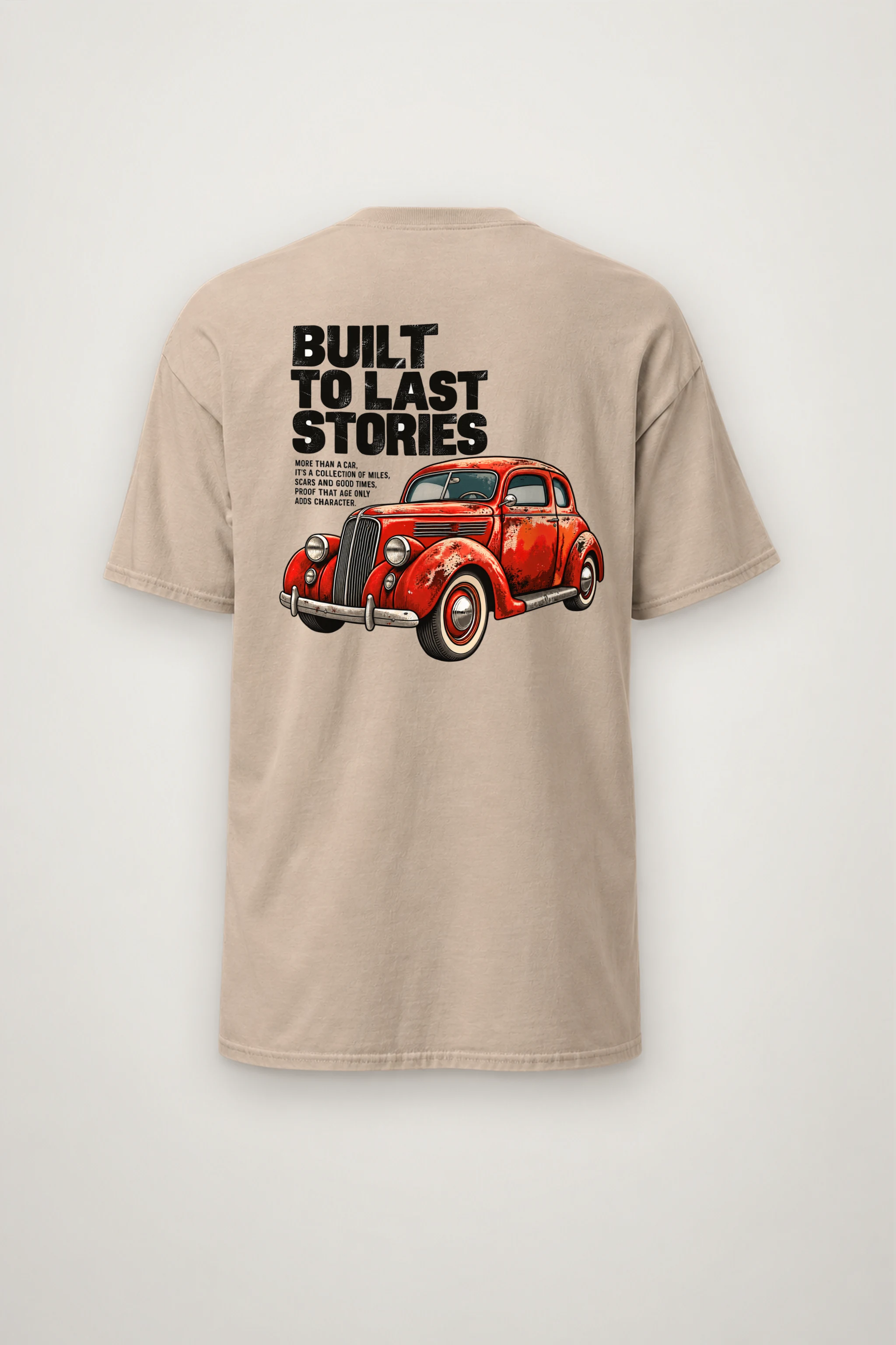 "Built To Last Stories" Heavyweight Unisex Crewneck T-shirt