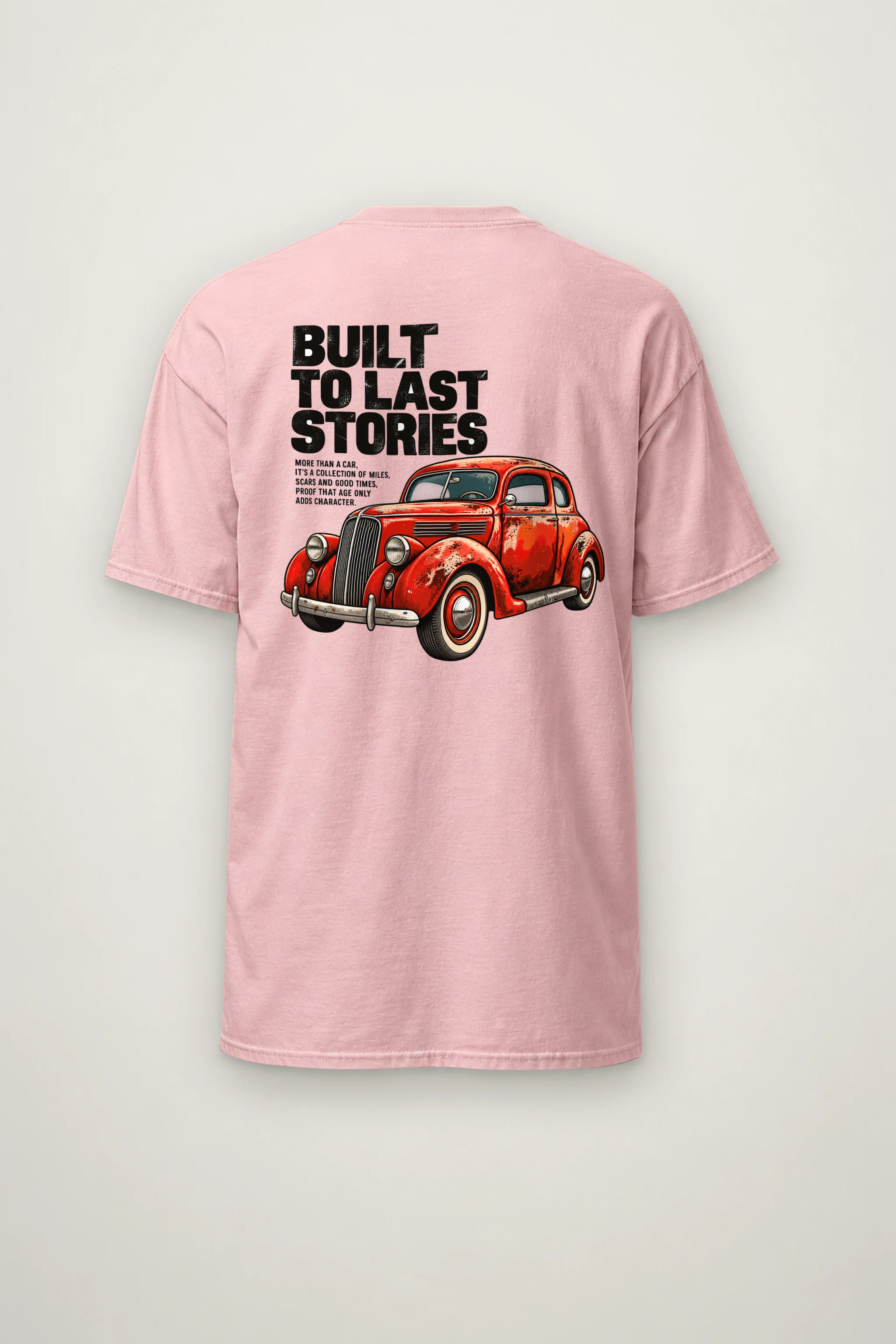 "Built To Last Stories" Heavyweight Unisex Crewneck T-shirt