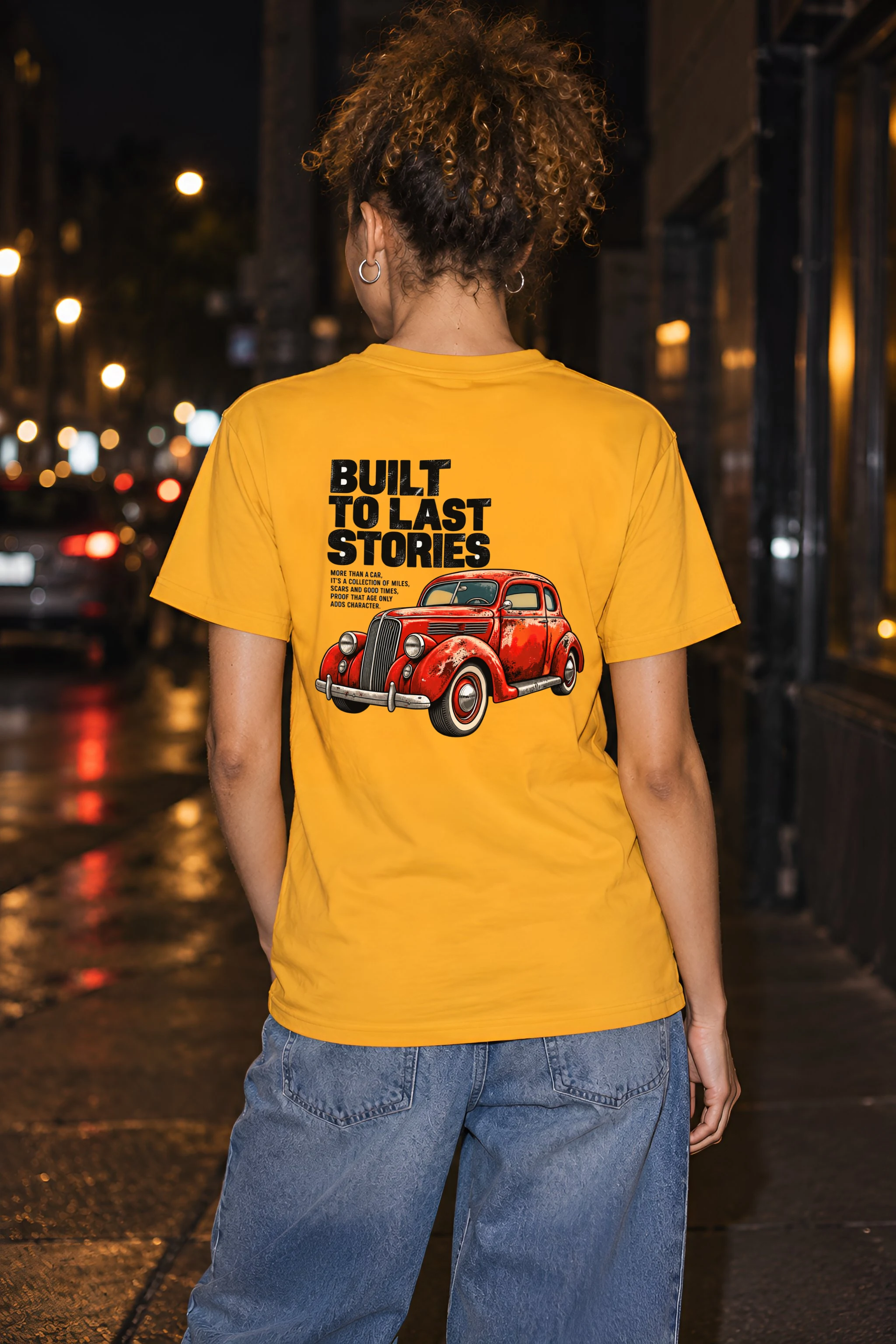 "Built To Last Stories" Heavyweight Unisex Crewneck T-shirt