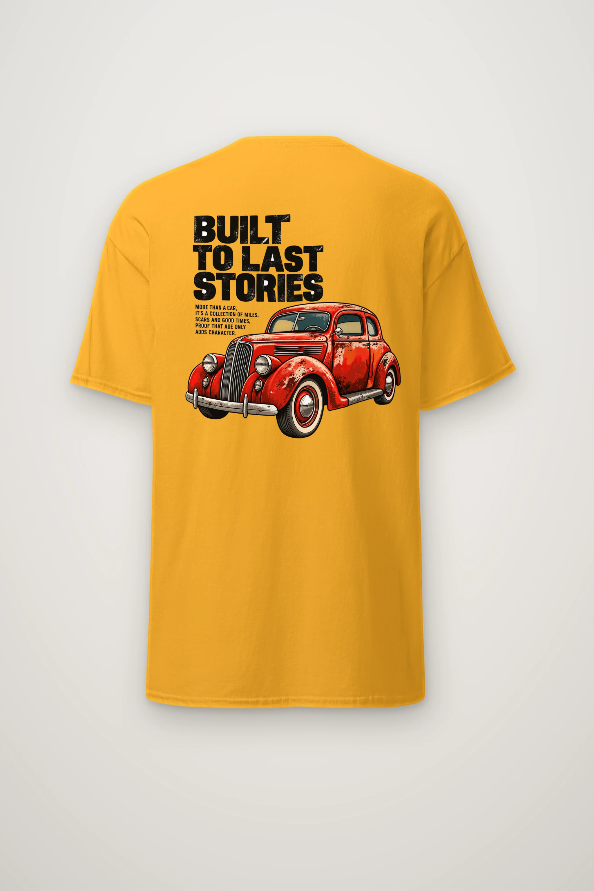 "Built To Last Stories" Heavyweight Unisex Crewneck T-shirt