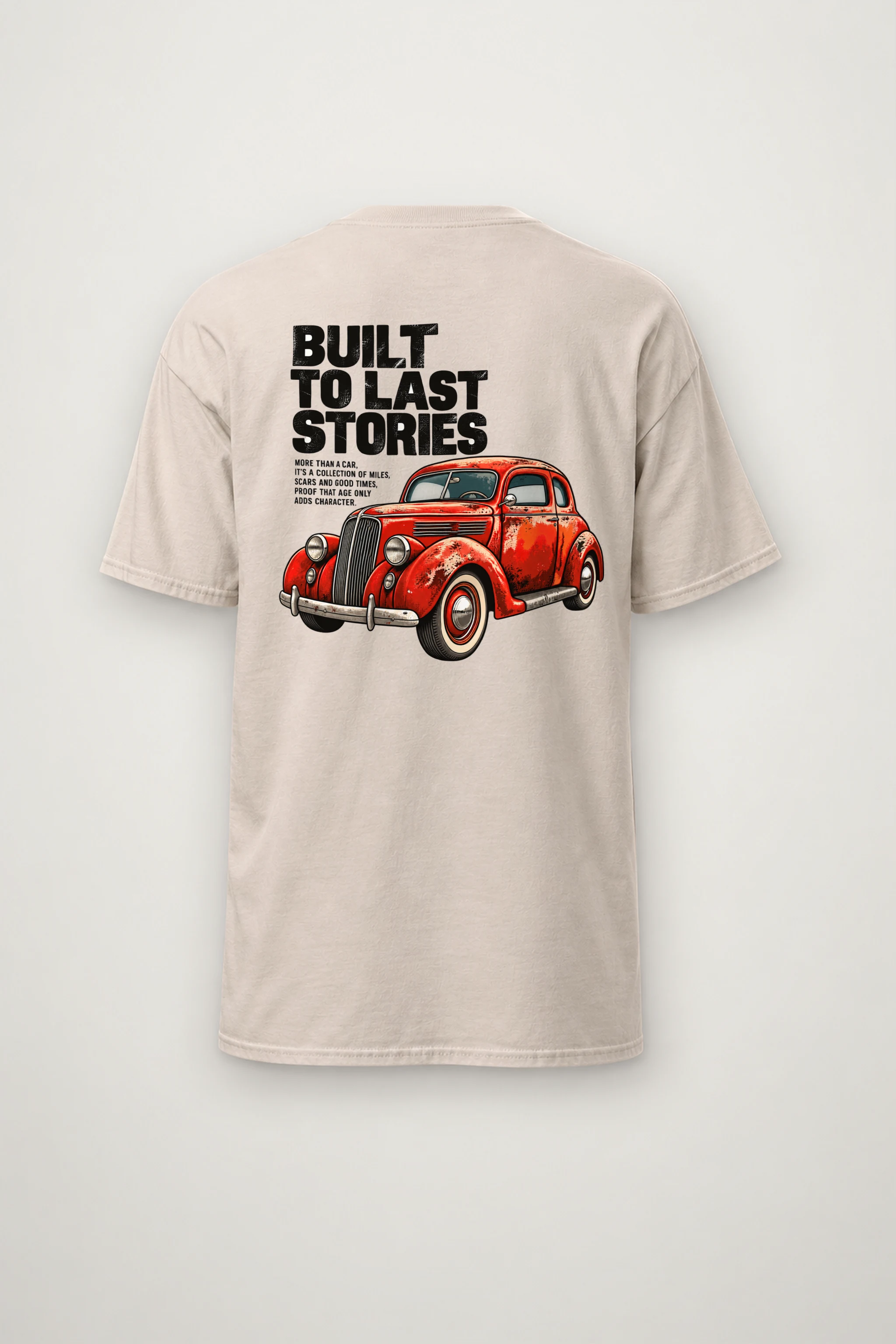 "Built To Last Stories" Heavyweight Unisex Crewneck T-shirt