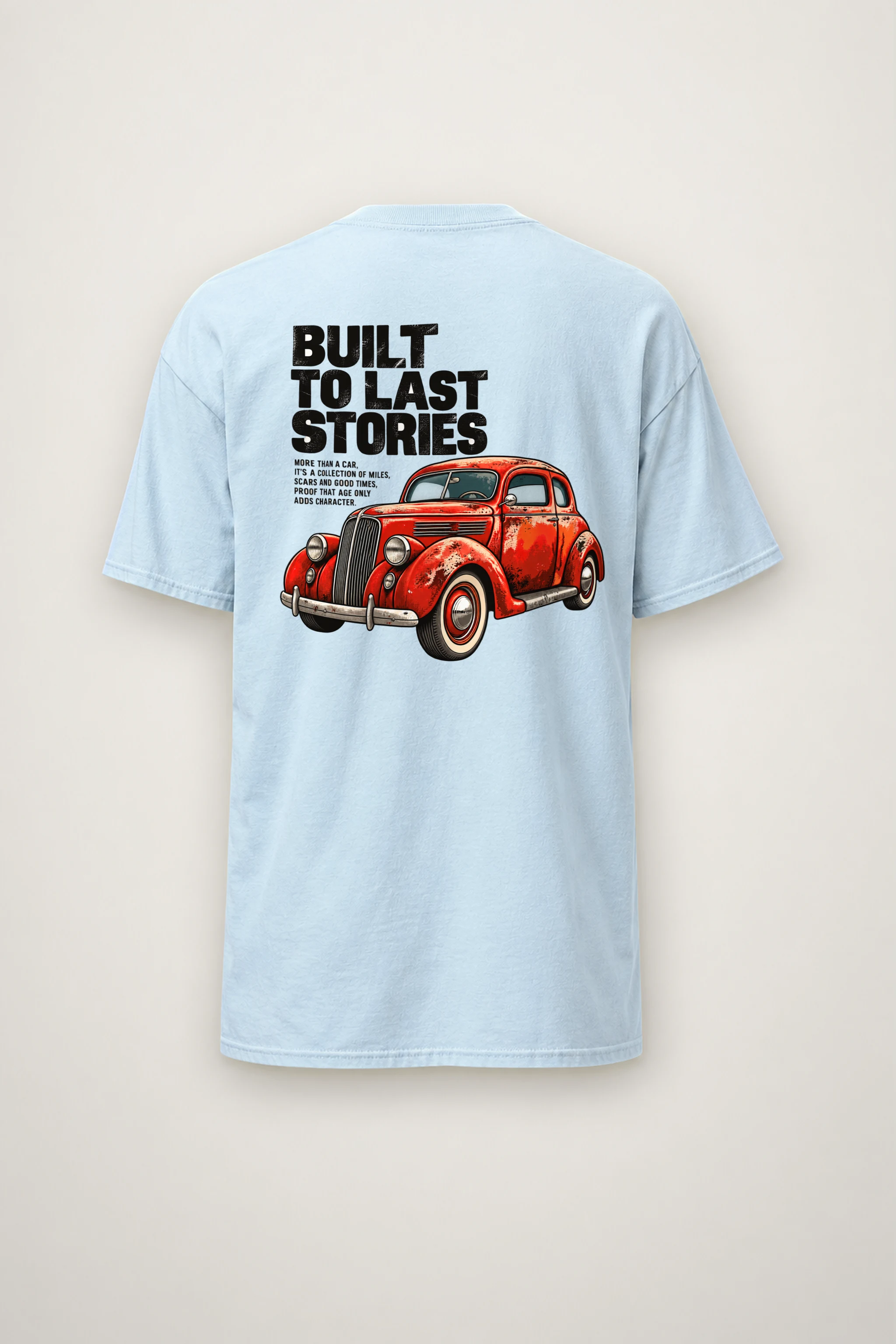 "Built To Last Stories" Heavyweight Unisex Crewneck T-shirt