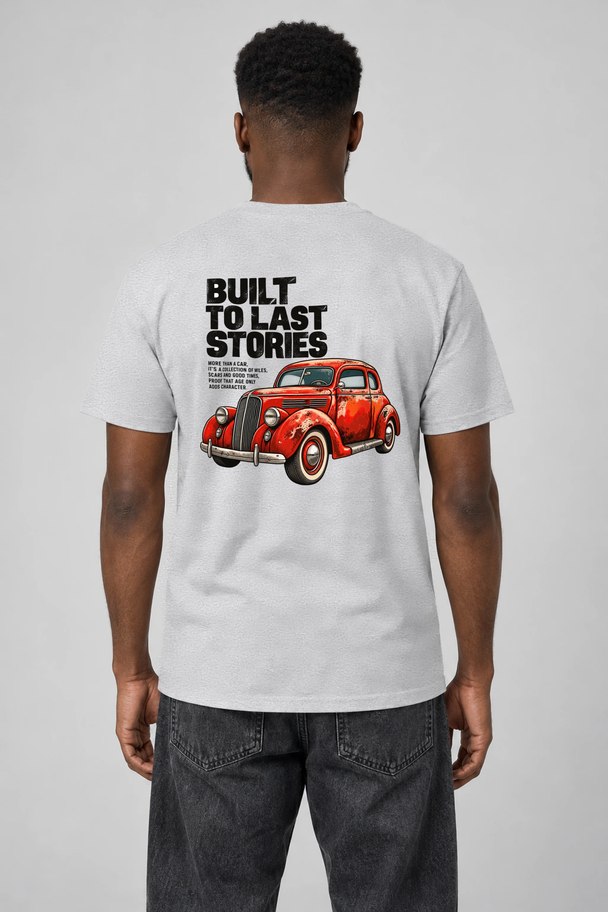 "Built To Last Stories" Heavyweight Unisex Crewneck T-shirt