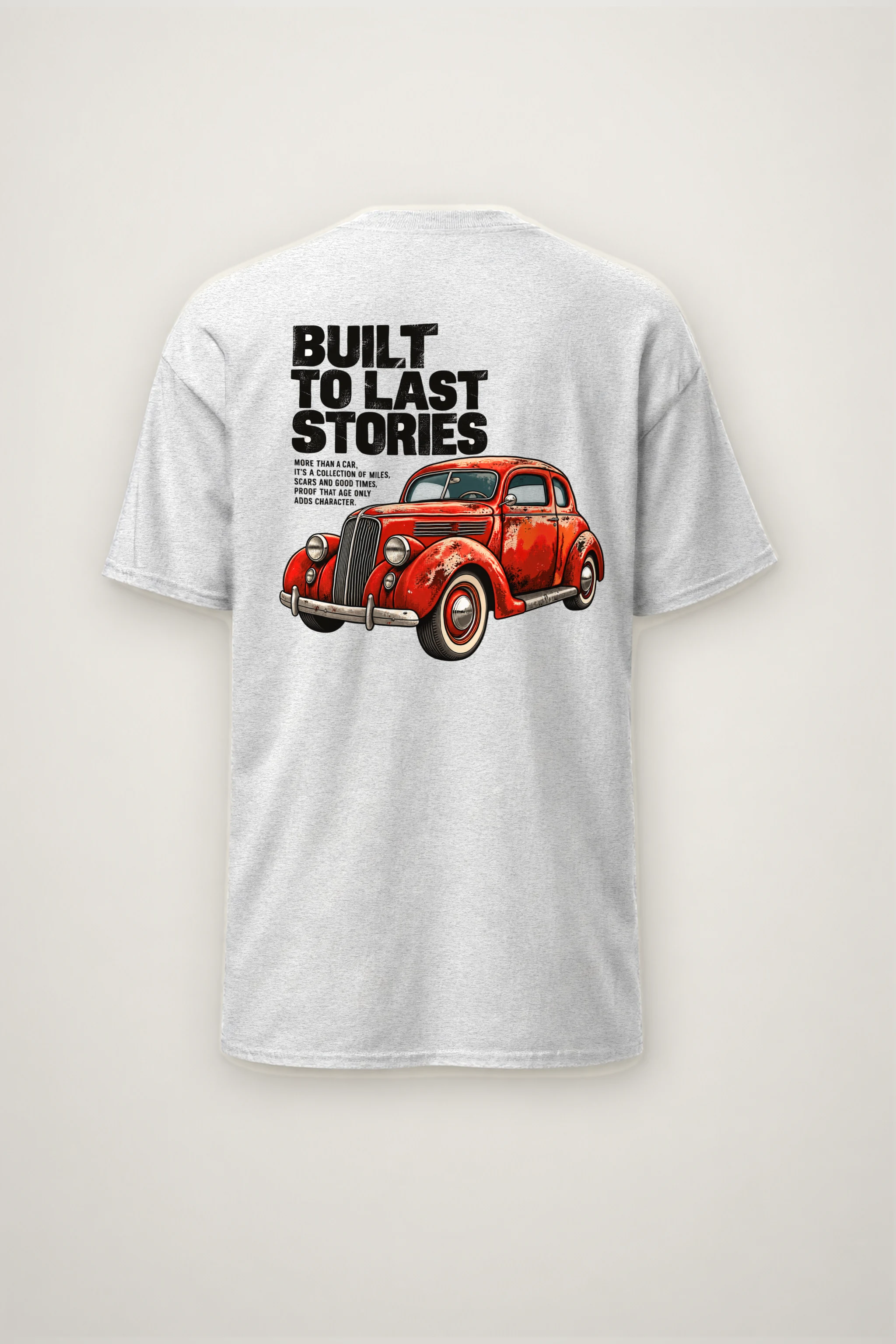 "Built To Last Stories" Heavyweight Unisex Crewneck T-shirt