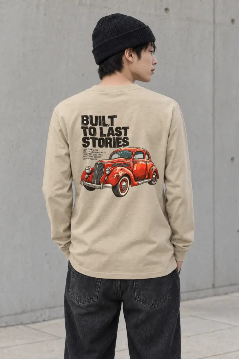 "Built To Last" Unisex Longsleeve T-shirt