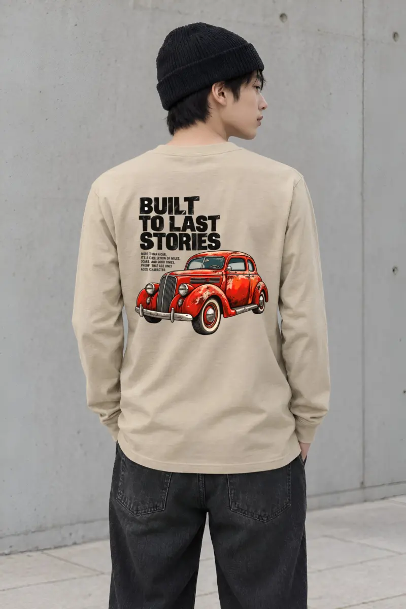 "Built To Last" Unisex Longsleeve T-shirt