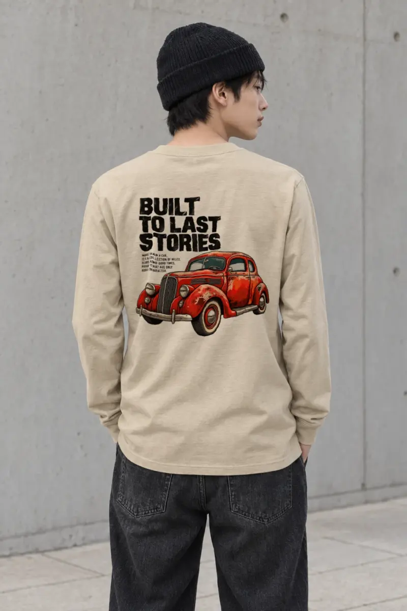 "Built To Last" Unisex Longsleeve T-shirt