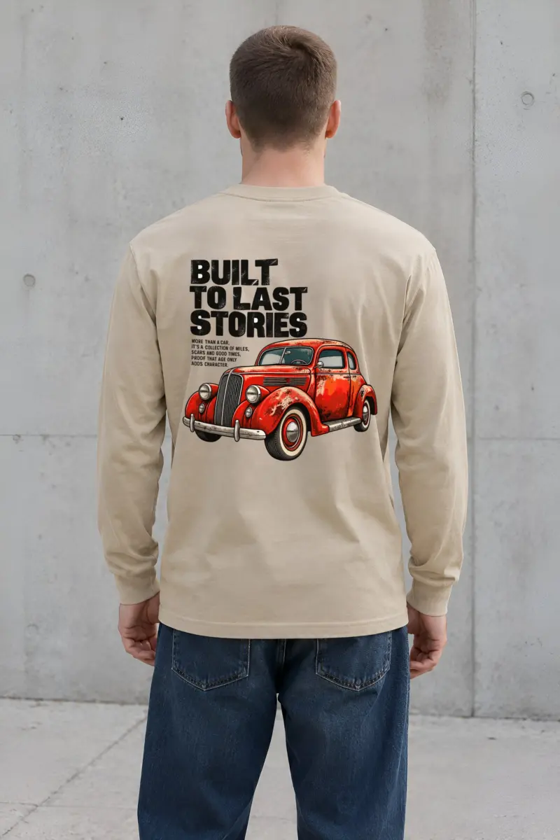 "Built To Last" Unisex Longsleeve T-shirt