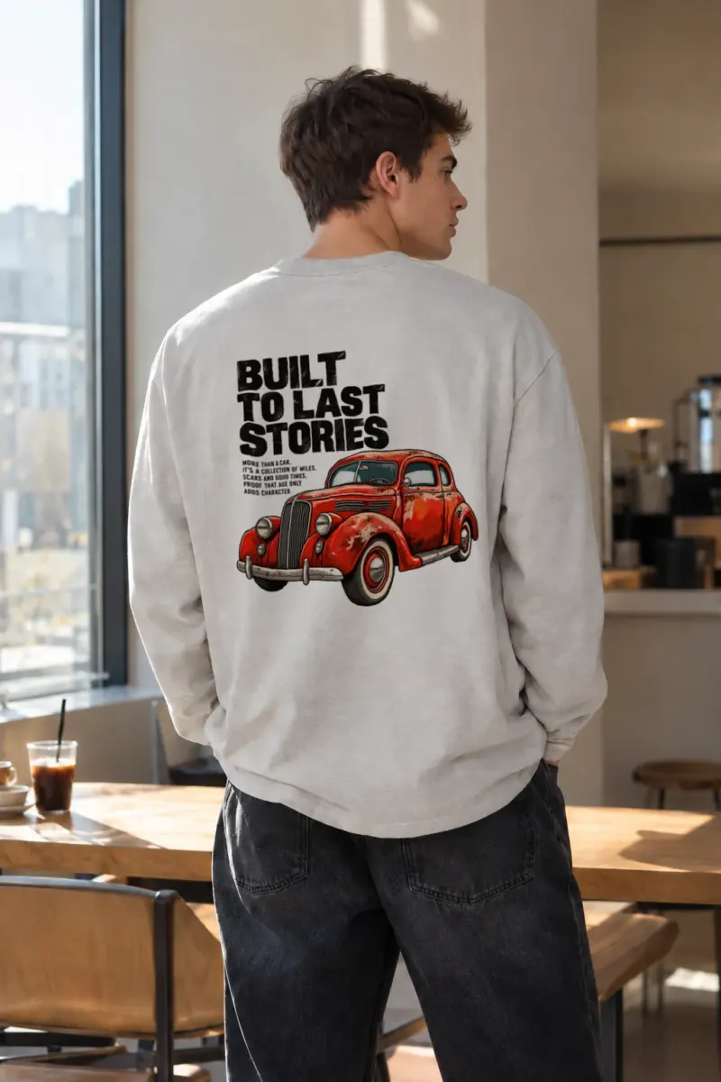 "Built To Last" Unisex Longsleeve T-shirt | Gildan 2400