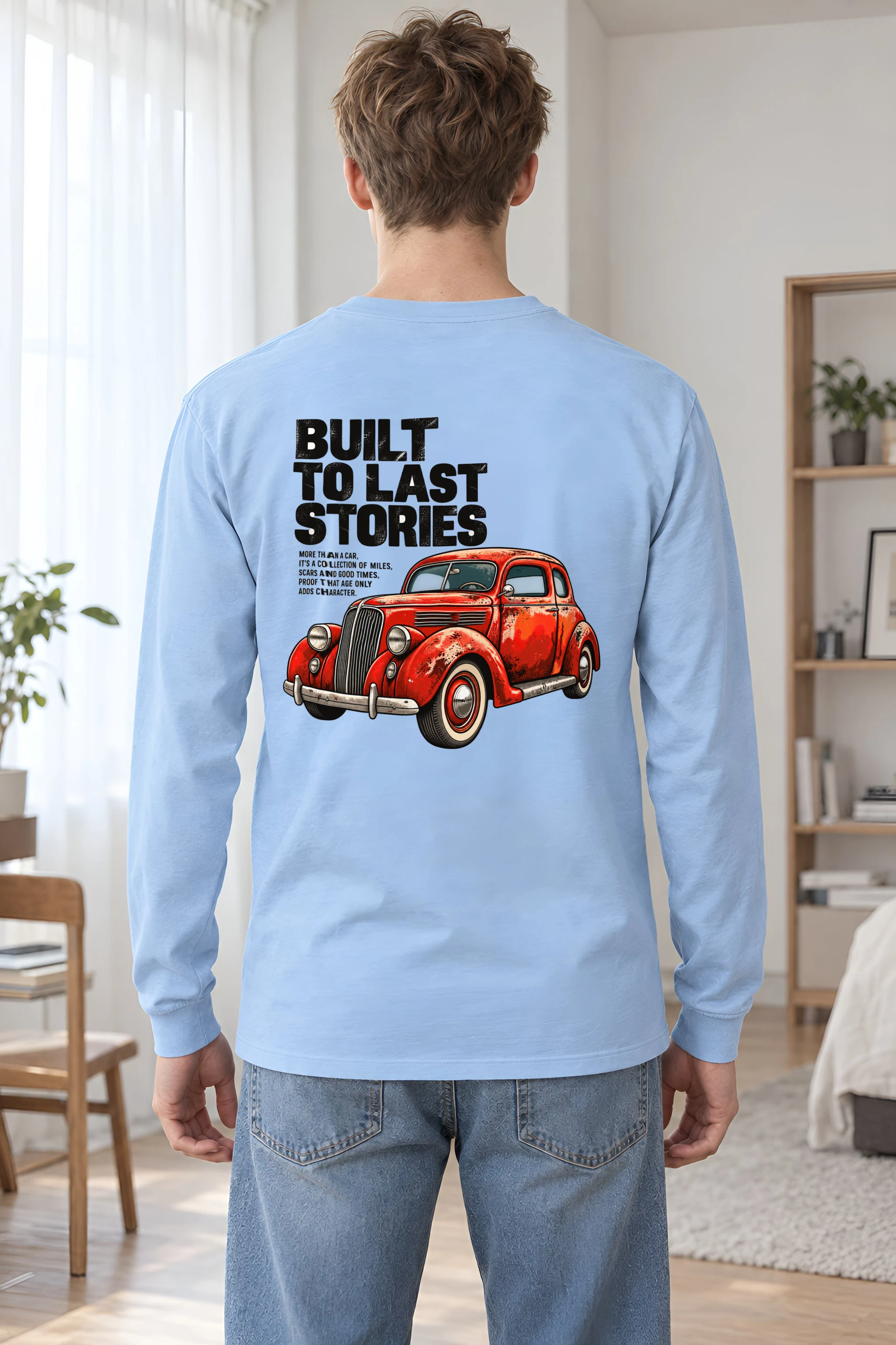 "Built To Last" Unisex Longsleeve T-shirt
