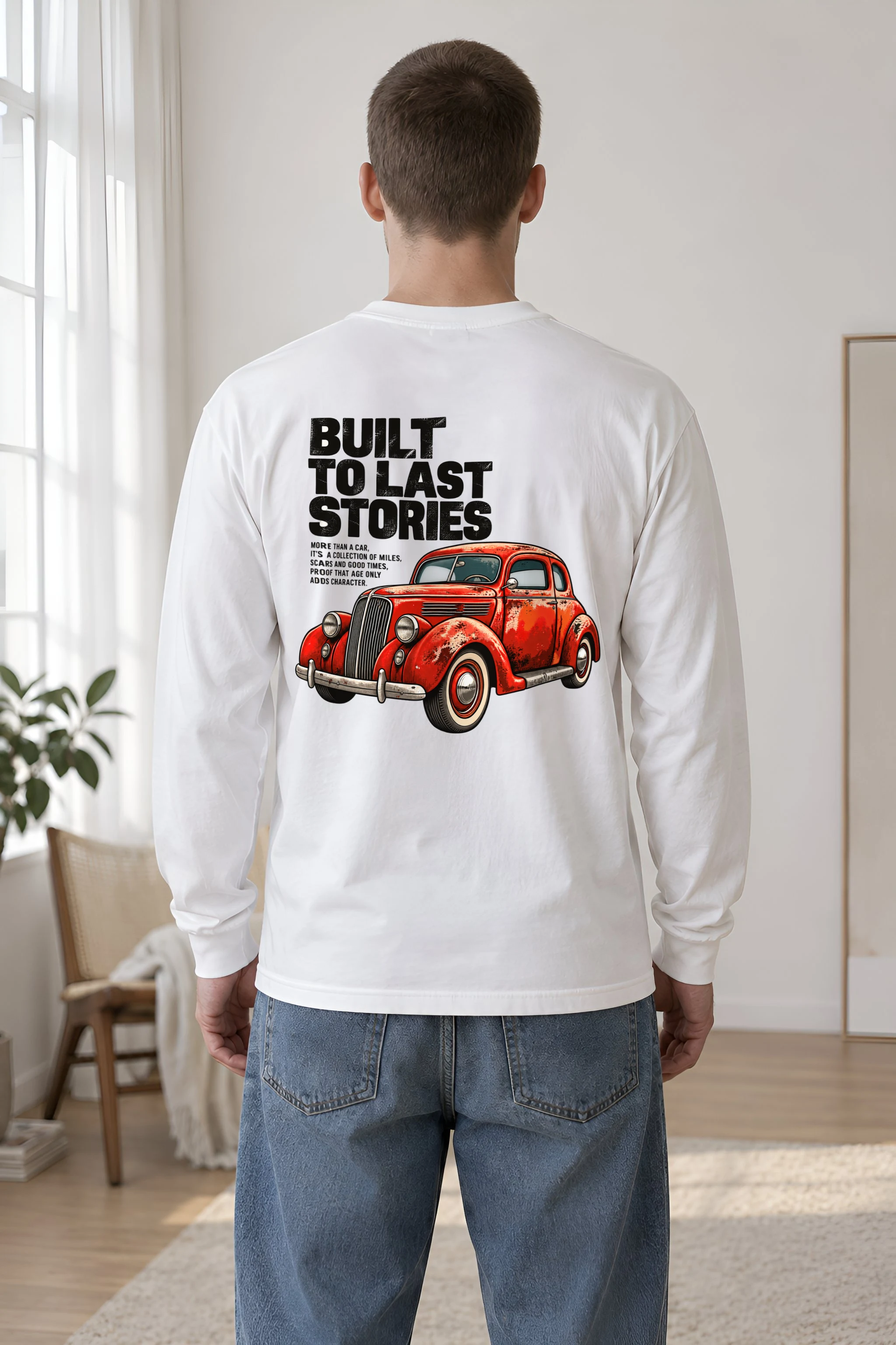 "Built To Last" Unisex Longsleeve T-shirt