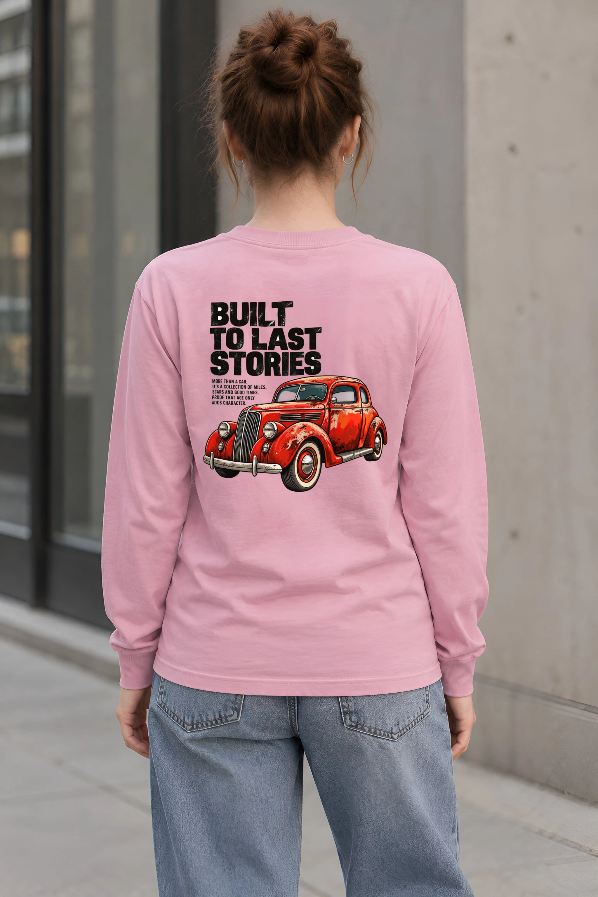 "Built To Last" Unisex Longsleeve T-shirt