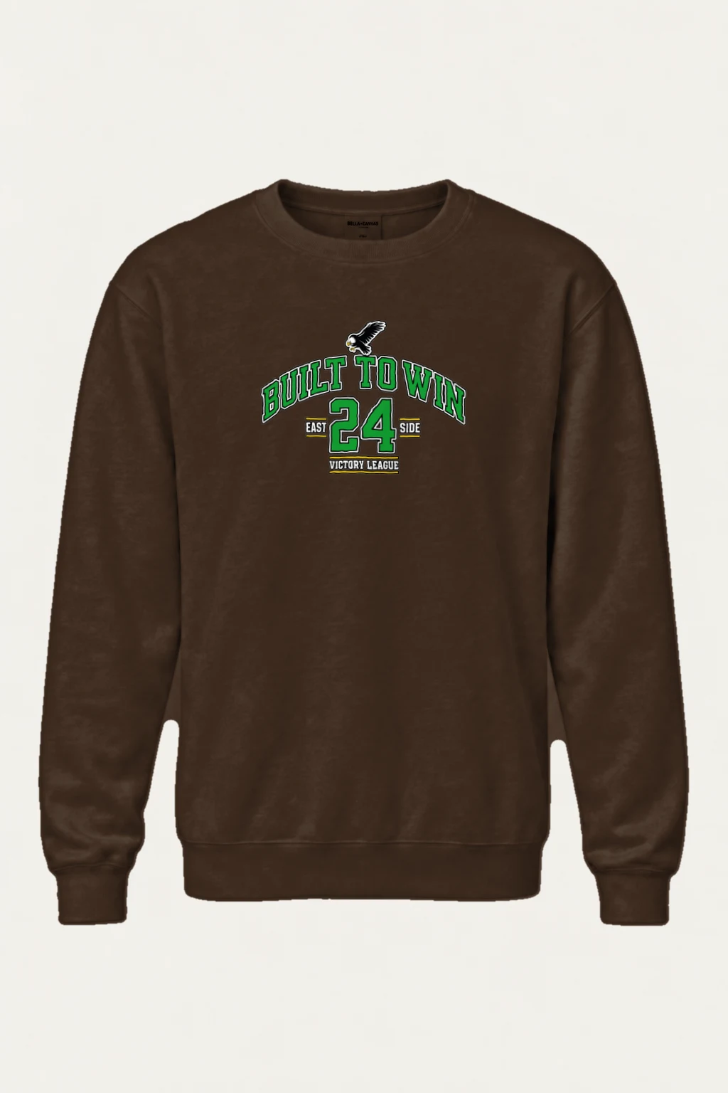 "Built To Win" Heavy Blend Unisex Crewneck Sweatshirt | Gildan 18000