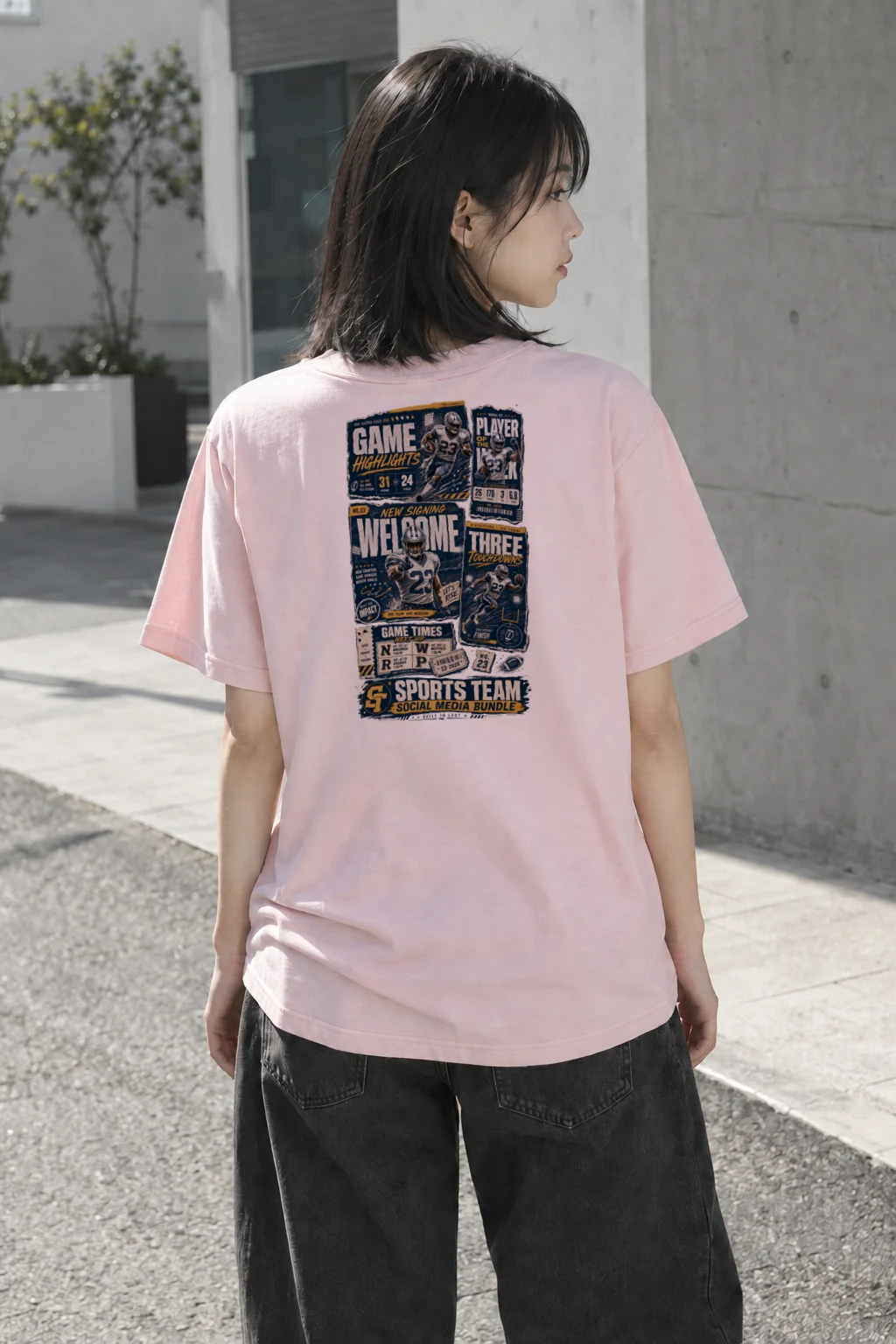 "Built To Win" Heavyweight Unisex Crewneck T-shirt | Gildan 5000