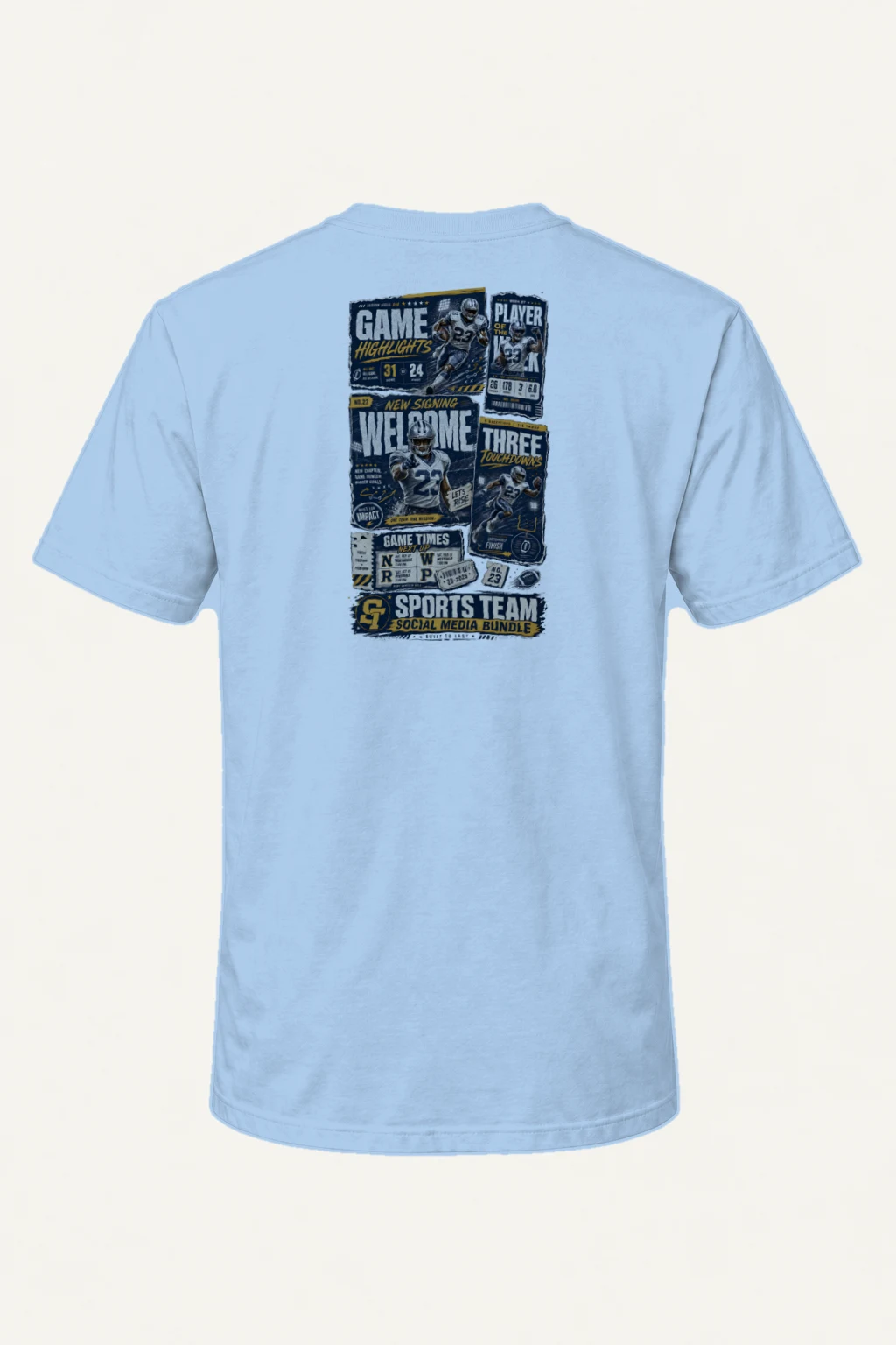 "Built To Win" Heavyweight Unisex Crewneck T-shirt | Gildan 5000
