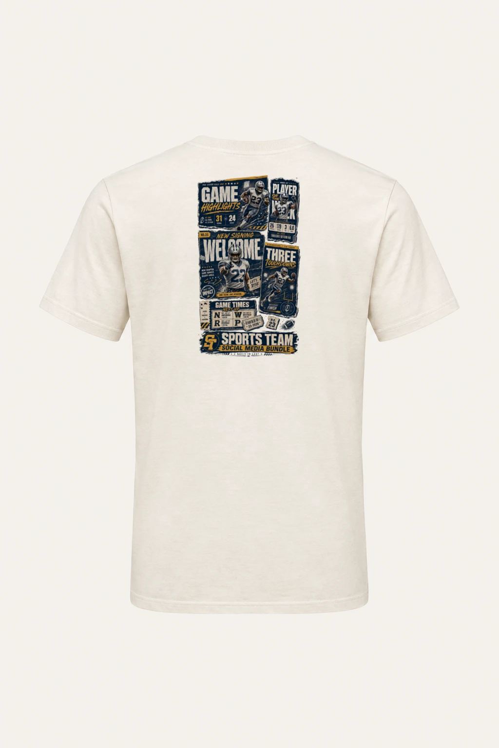 "Built To Win" Heavyweight Unisex Crewneck T-shirt | Gildan 5000