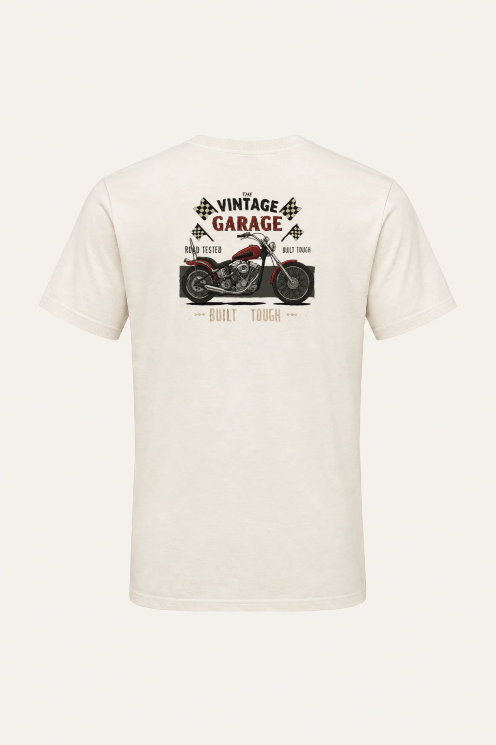 "Built Tough Road Tested" Heavyweight Unisex Crewneck T-shirt | Gildan 5000