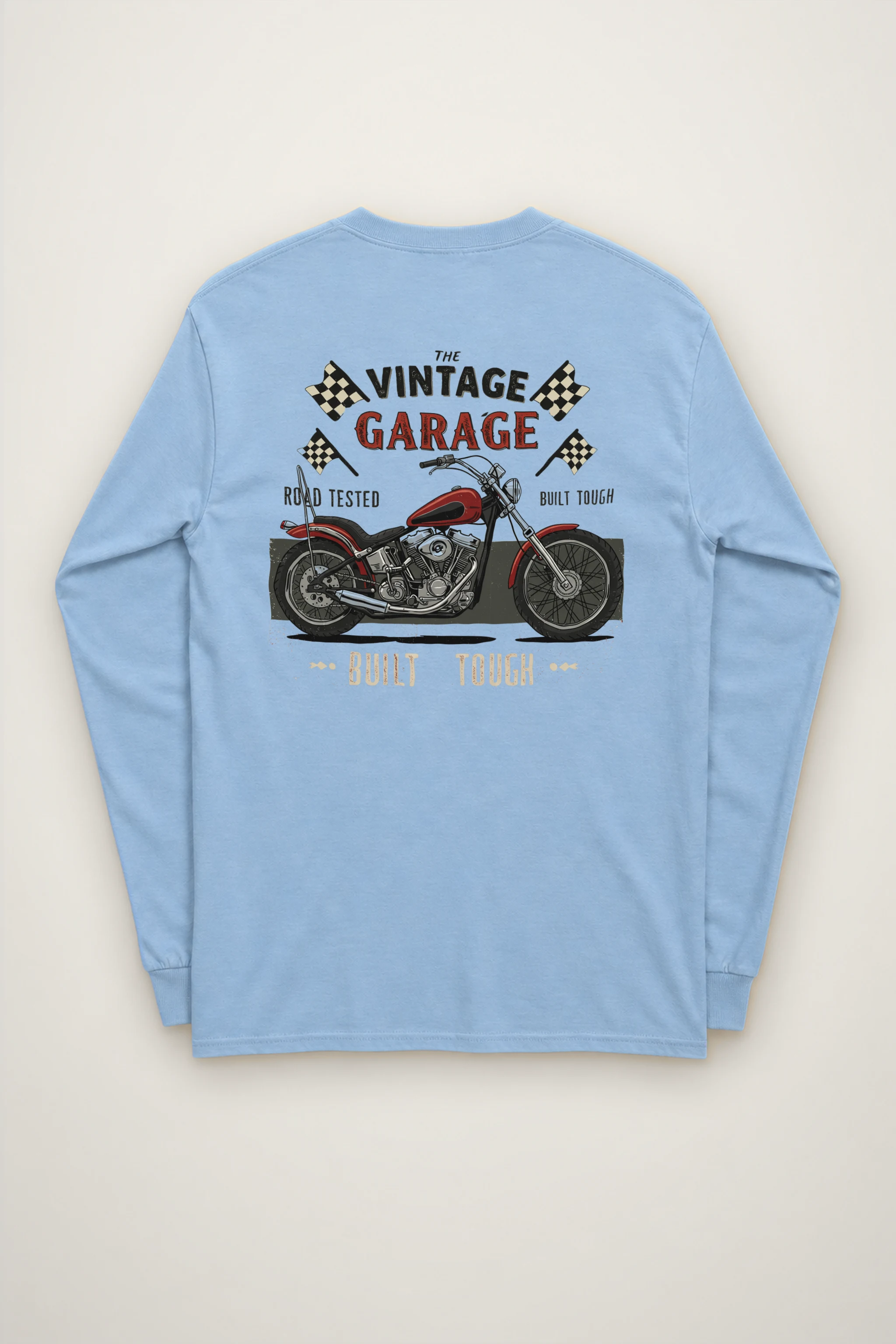 "Built Tough Road Tested" Unisex Longsleeve T-shirt