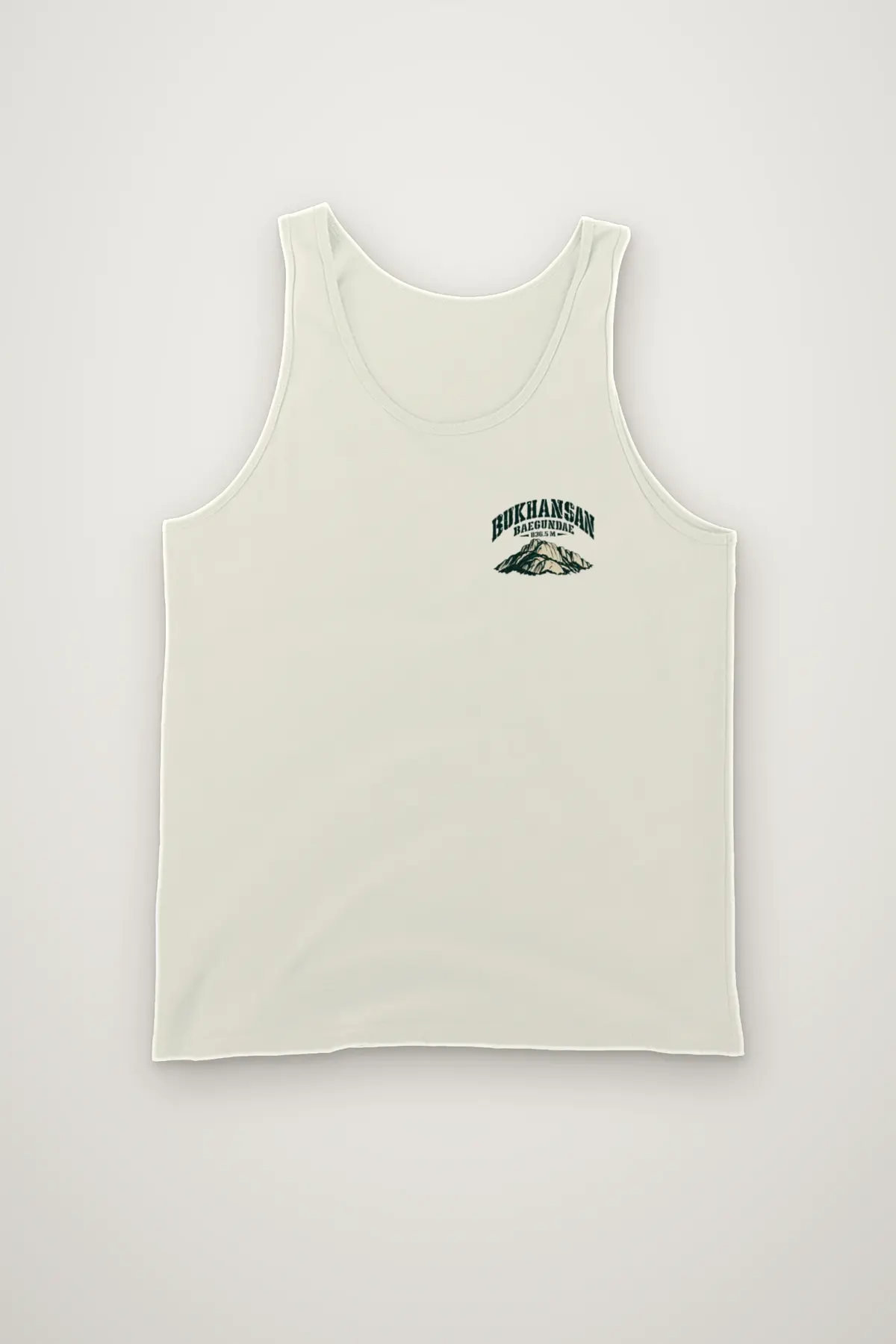 "Bukhansan Baegundae 836.5 M" Unisex Jersey Tank