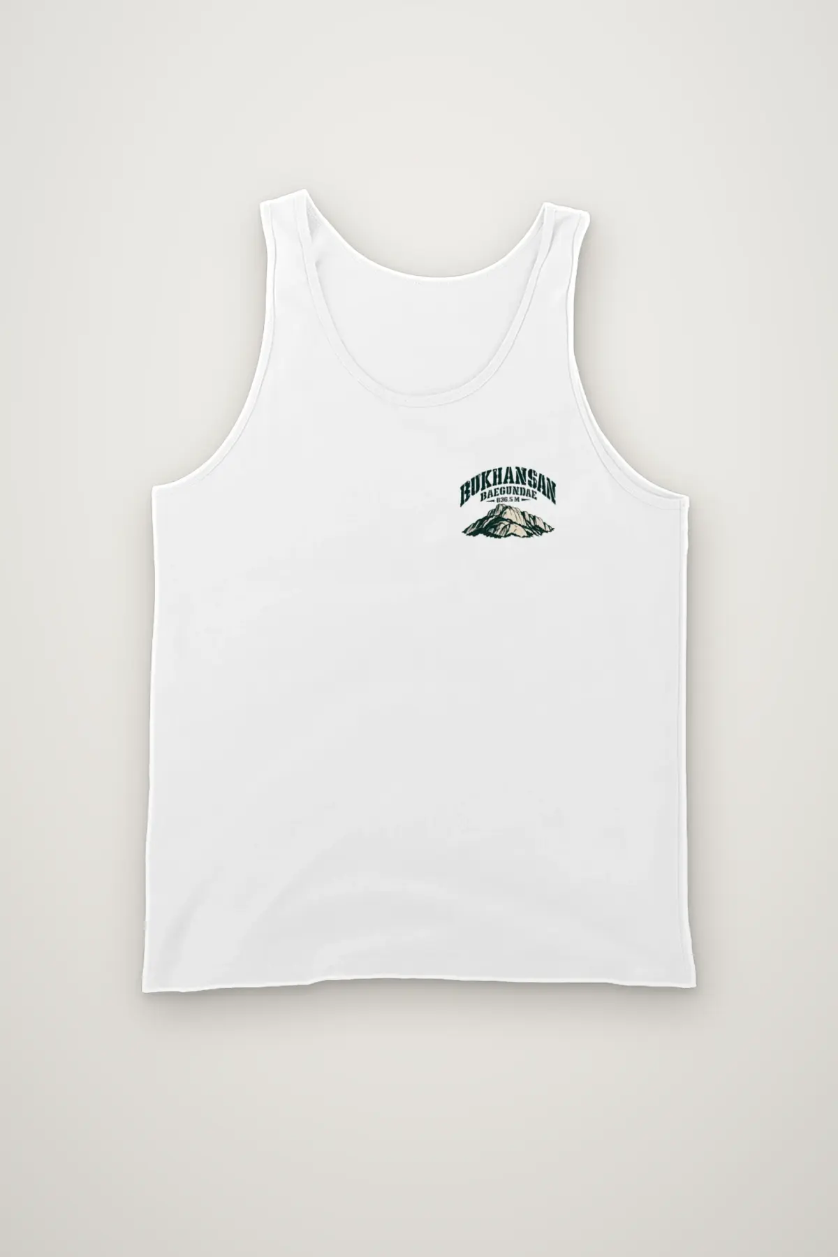 "Bukhansan Baegundae 836.5 M" Unisex Jersey Tank