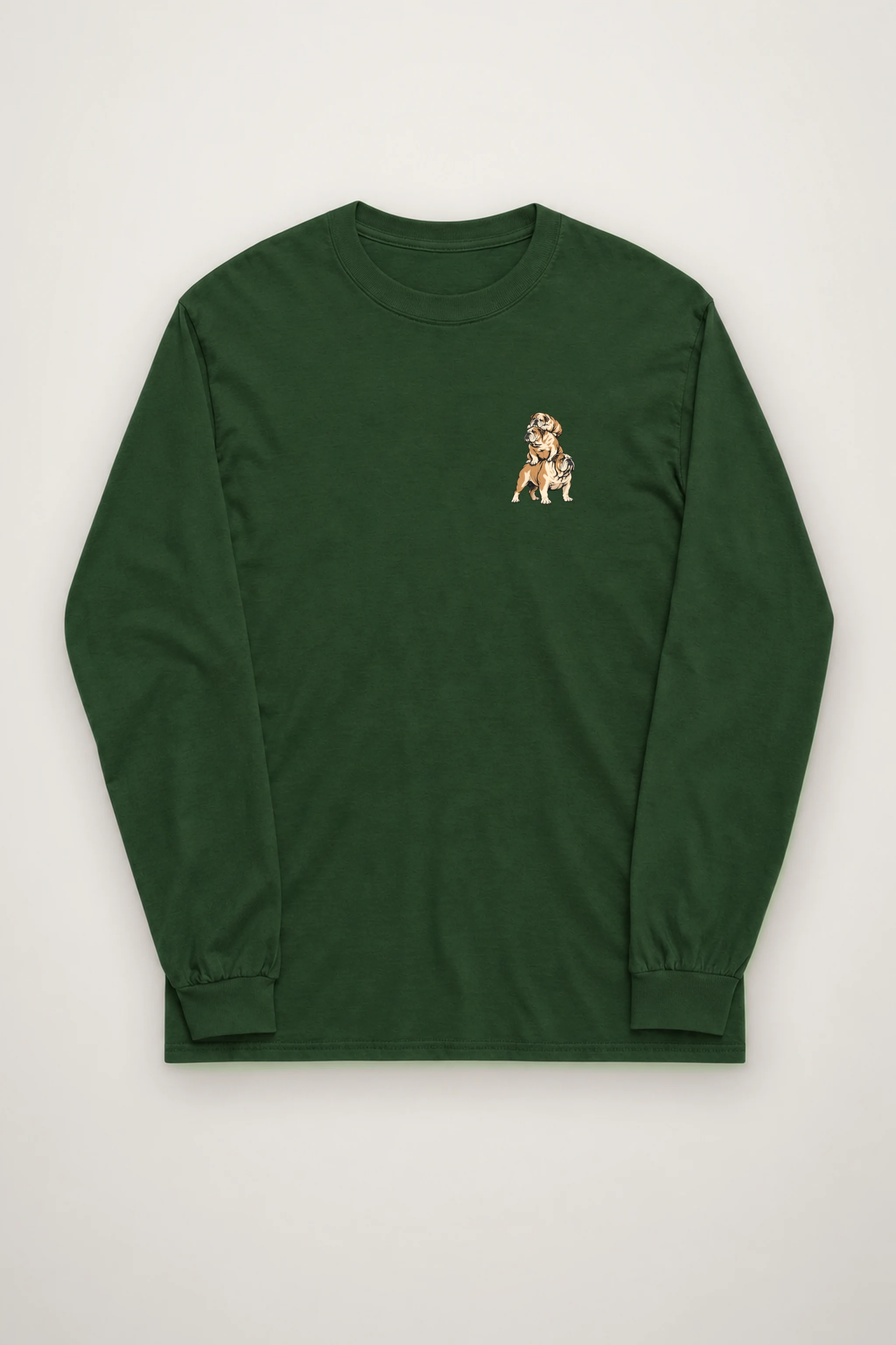 "Bulldog Balance" Unisex Longsleeve T-shirt