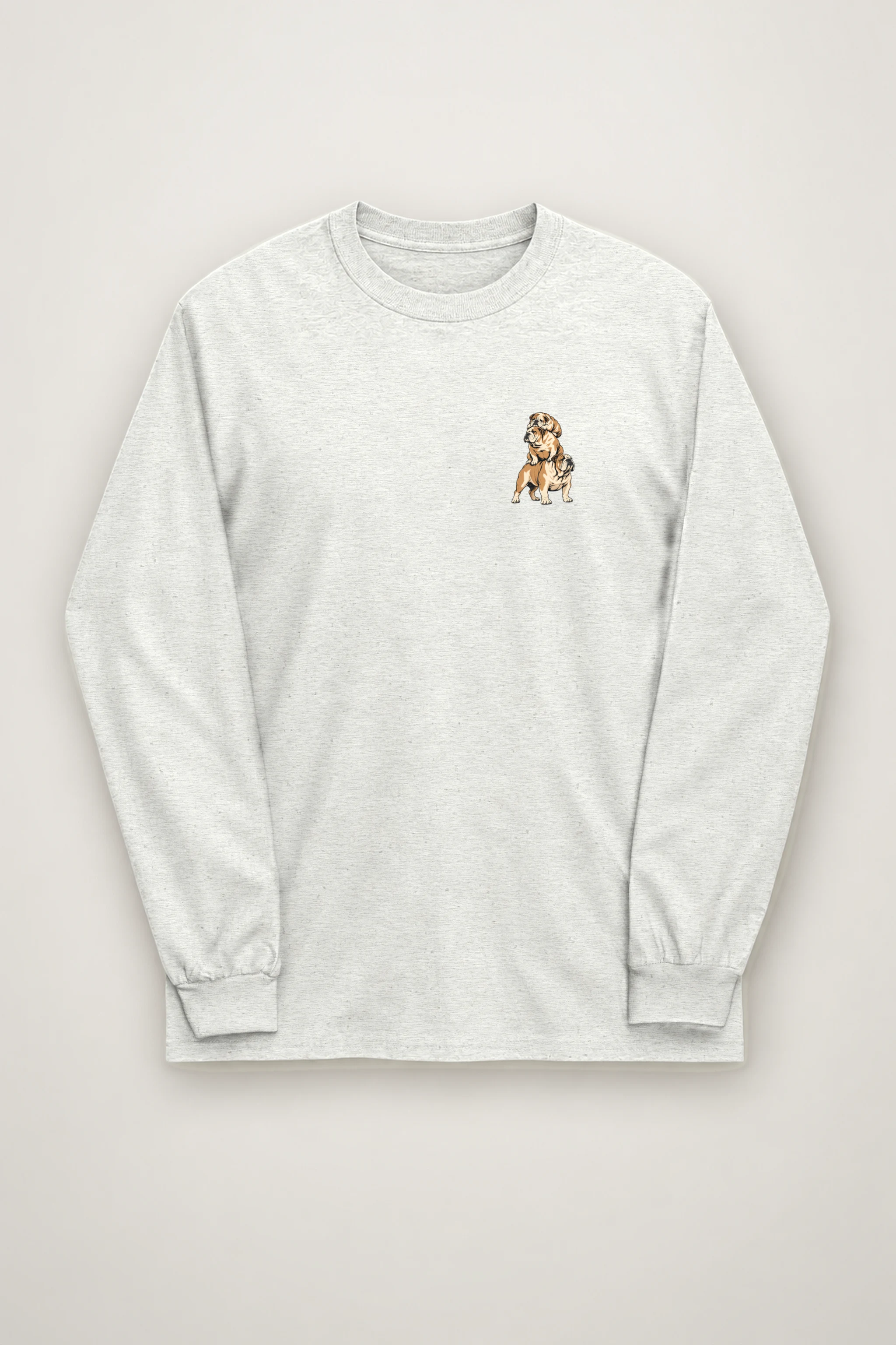 "Bulldog Balance" Unisex Longsleeve T-shirt