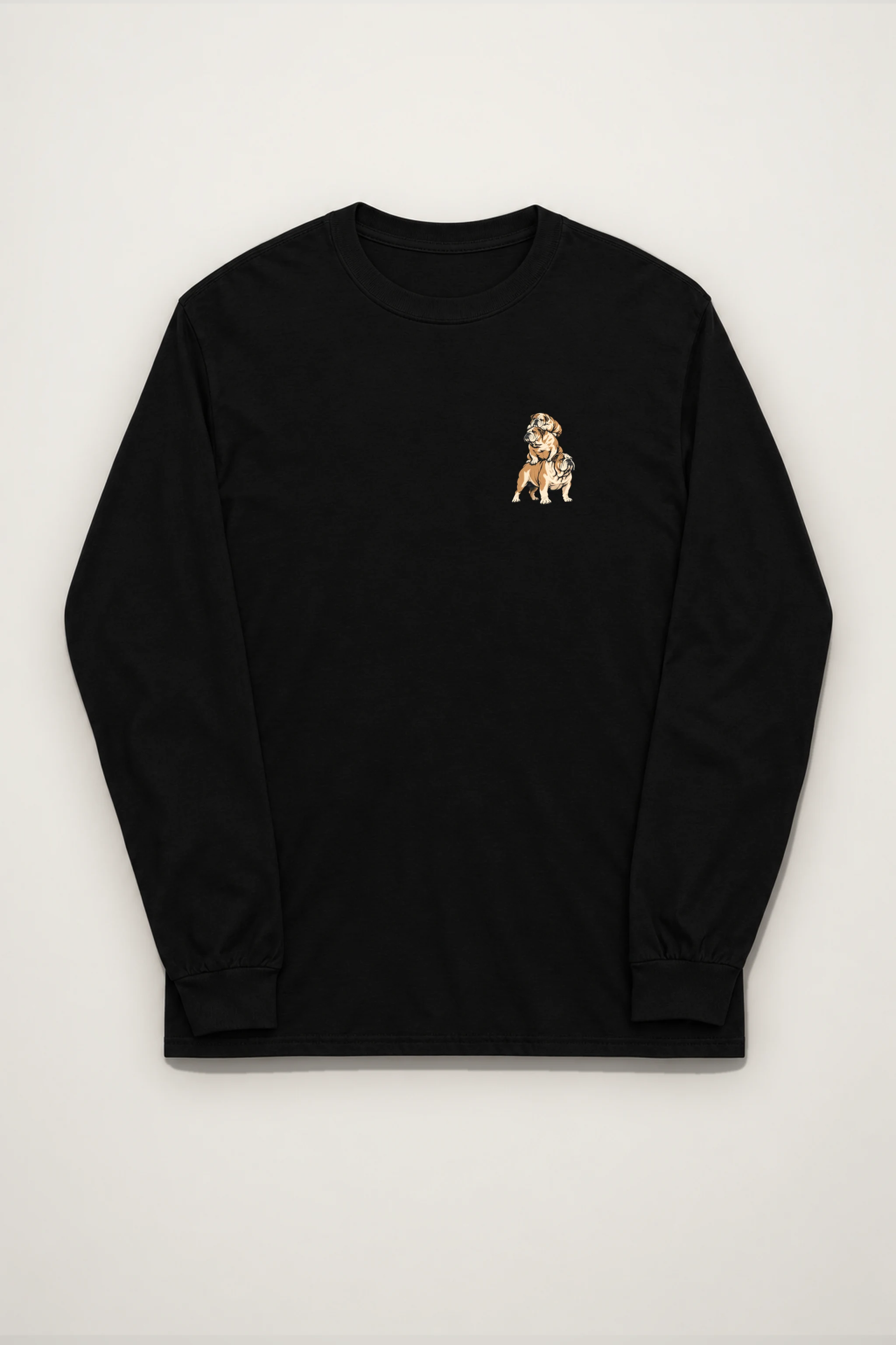 "Bulldog Balance" Unisex Longsleeve T-shirt