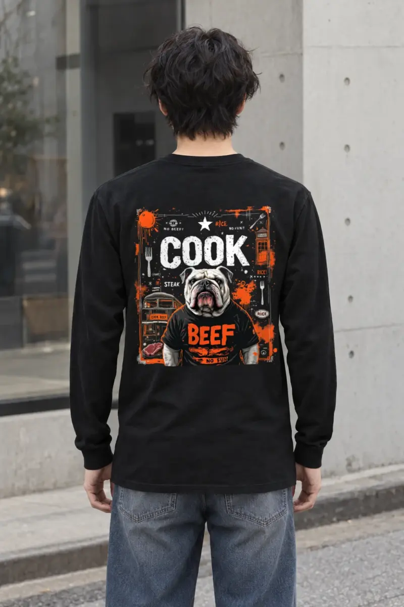 "Bulldog Beef Club" Unisex Longsleeve T-shirt