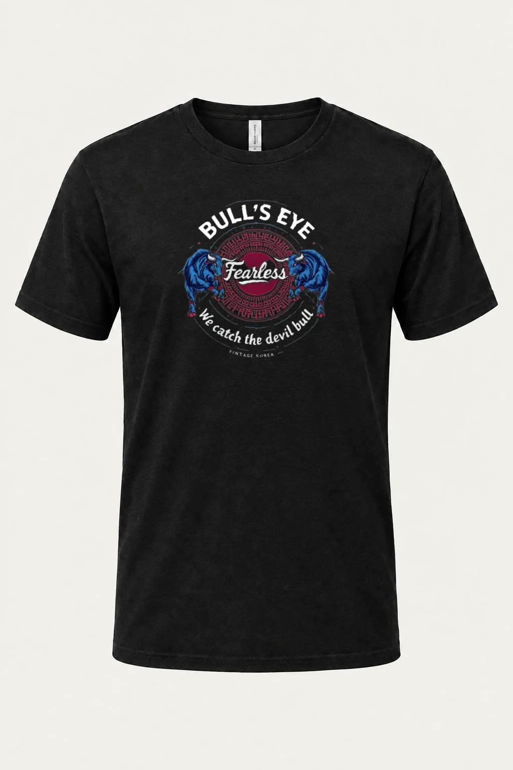 "Bull's Eye" Heavyweight Unisex Crewneck T-shirt | Gildan 5000