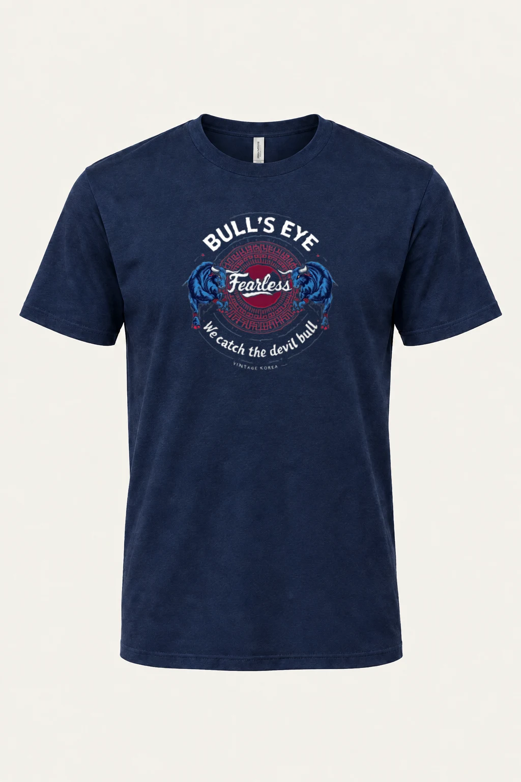"Bull's Eye" Heavyweight Unisex Crewneck T-shirt | Gildan 5000