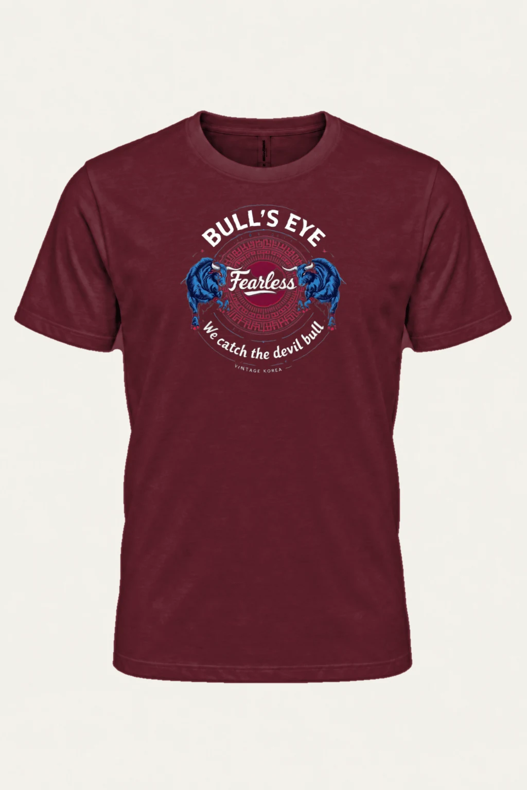"Bull's Eye" Heavyweight Unisex Crewneck T-shirt | Gildan 5000
