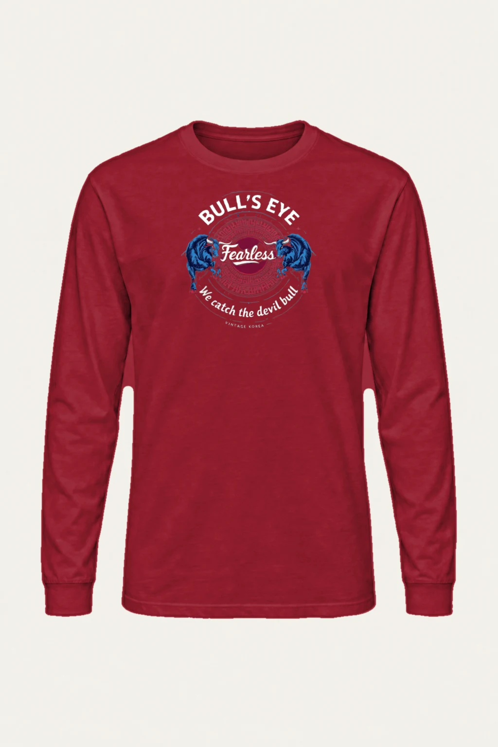 "Bull's Eye" Unisex Longsleeve T-shirt | Gildan 2400