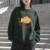 "Bungeoppang Street Food" Heavy Blend Unisex Crewneck Sweatshirt | Gildan 18000