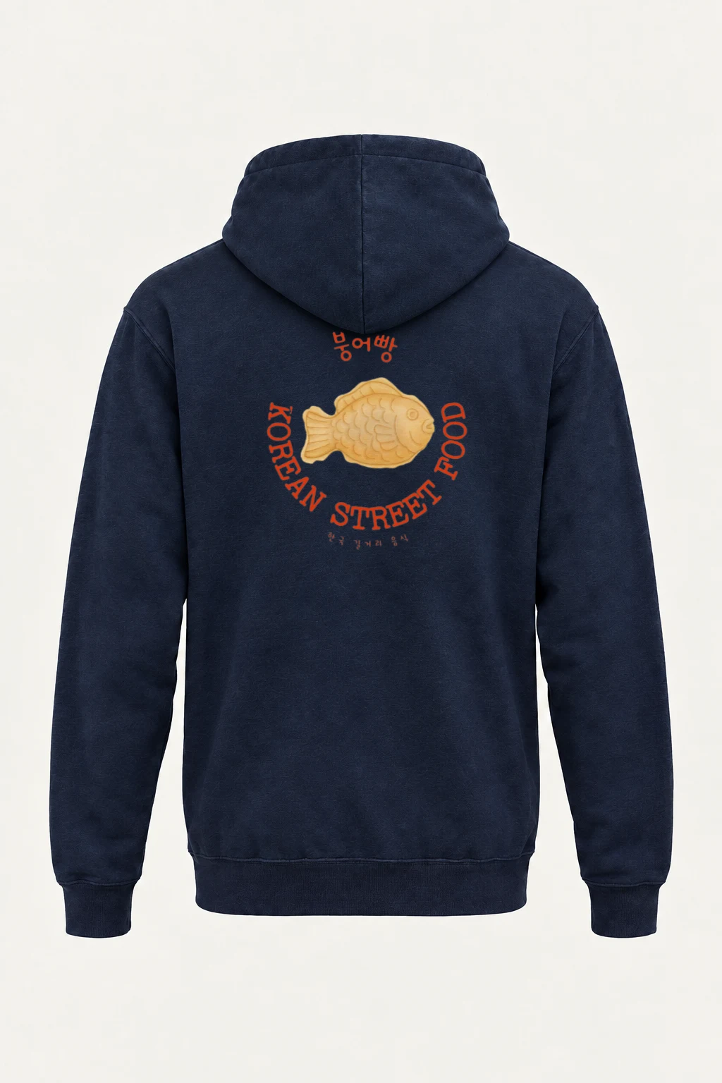 "Bungeoppang Street Food" Heavy Blend Unisex Pullover Hoodie | Gildan 18500
