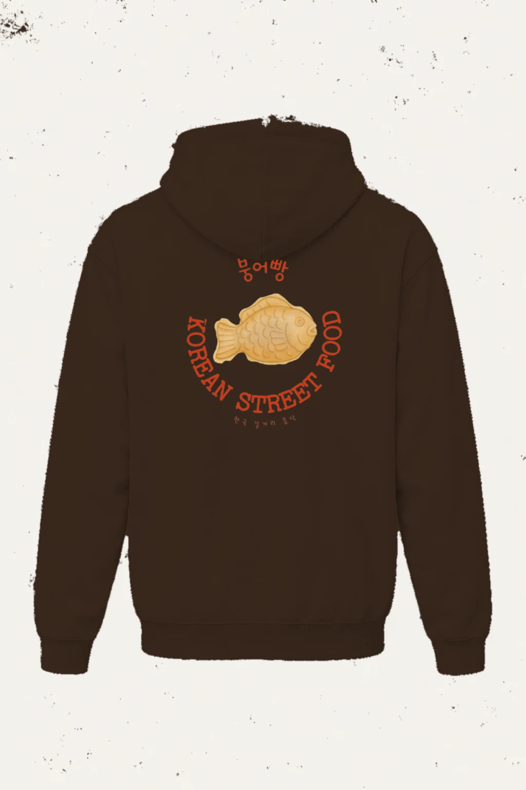 "Bungeoppang Street Food" Heavy Blend Unisex Pullover Hoodie | Gildan 18500
