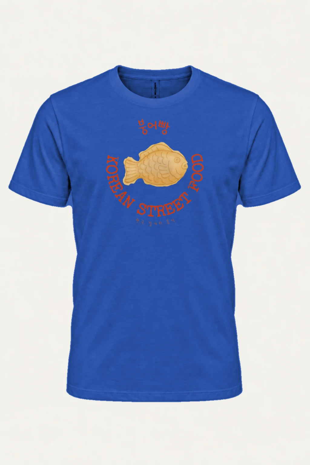 "Bungeoppang Street Food" Heavyweight Unisex Crewneck T-shirt | Gildan 5000