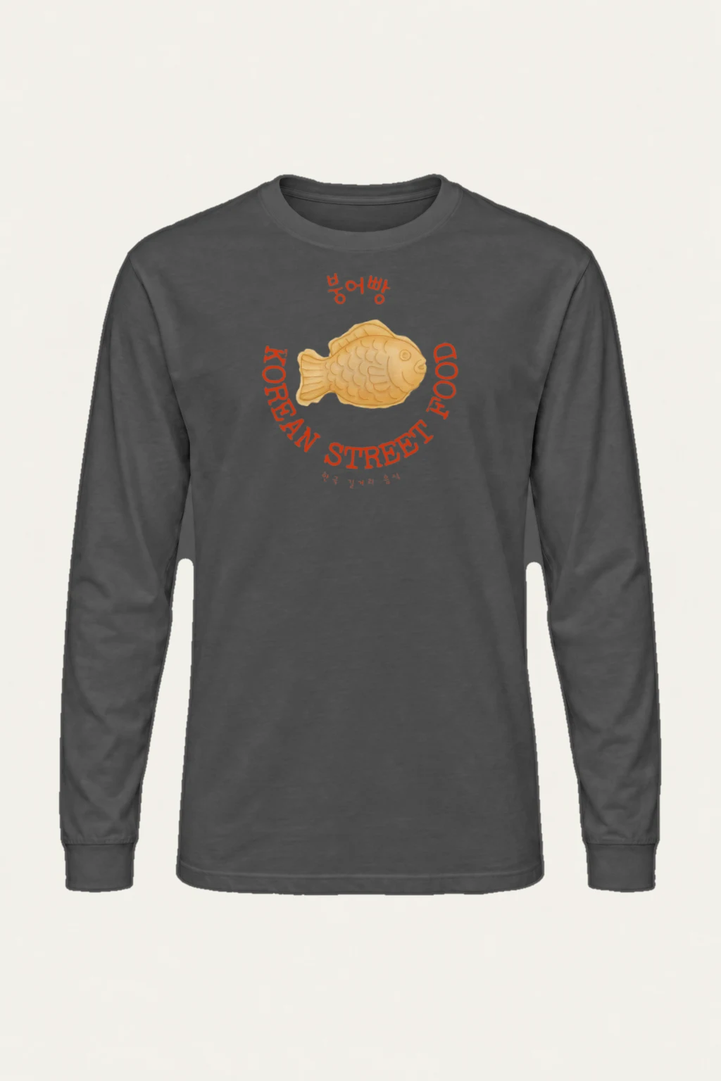 "Bungeoppang Street Food" Unisex Longsleeve T-shirt | Gildan 2400