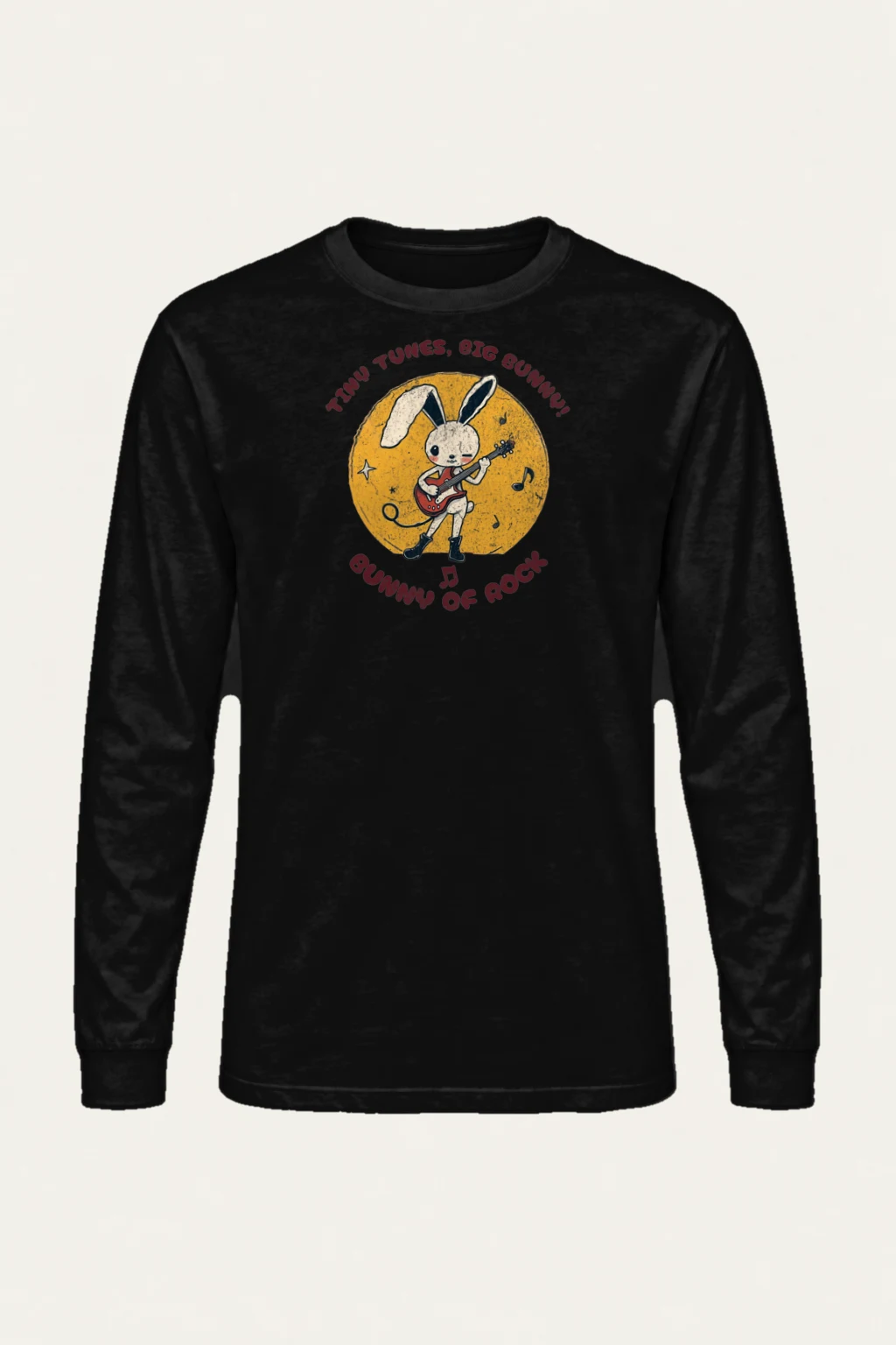"Bunny of Rock" Unisex Longsleeve T-shirt | Gildan 2400