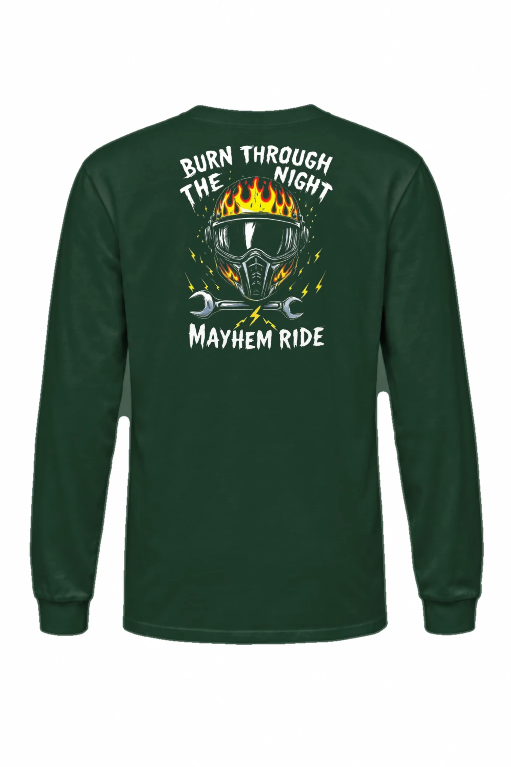 "Burn Through The Night" Unisex Longsleeve T-shirt | Gildan 2400
