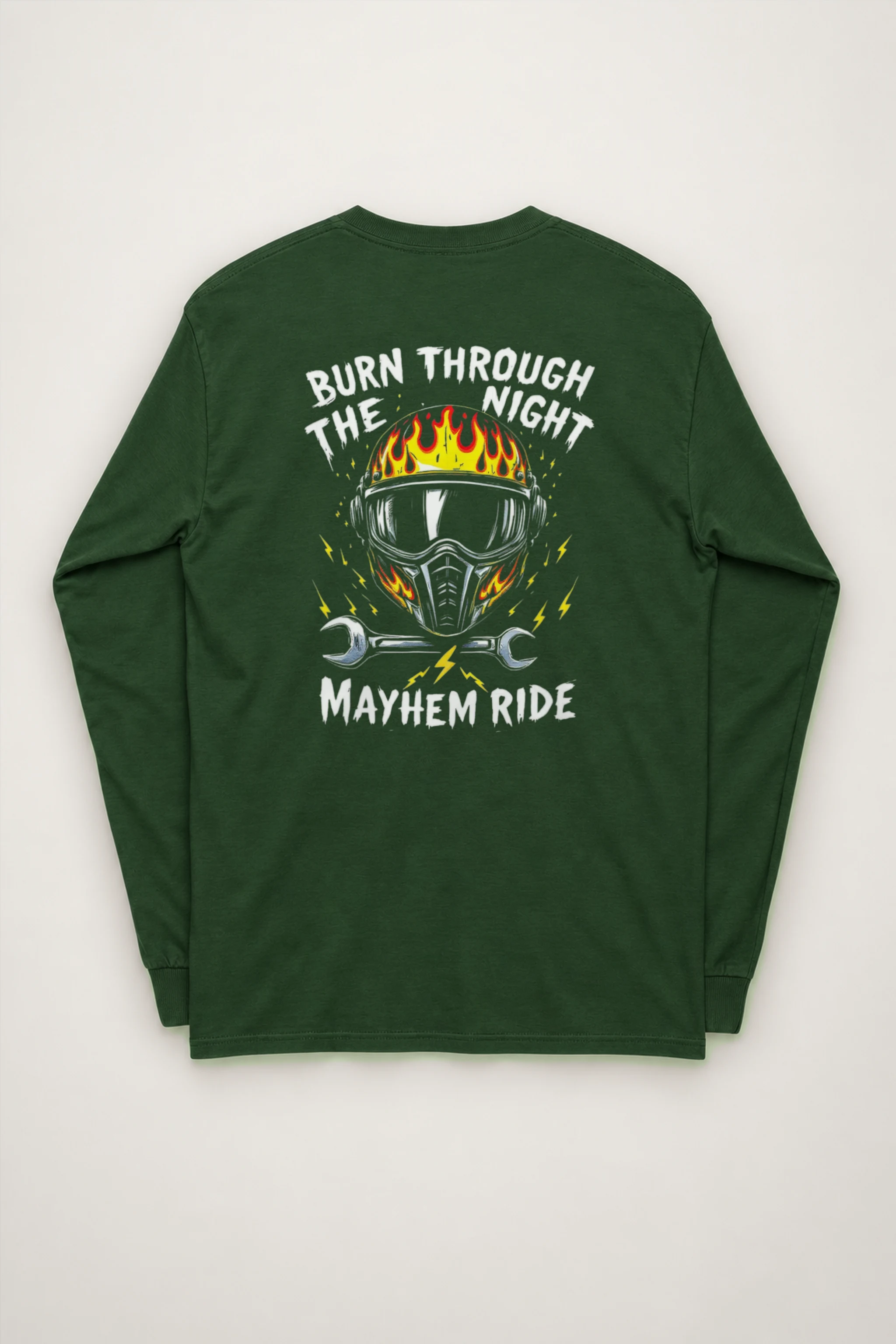 "Burn Through The Night" Unisex Longsleeve T-shirt