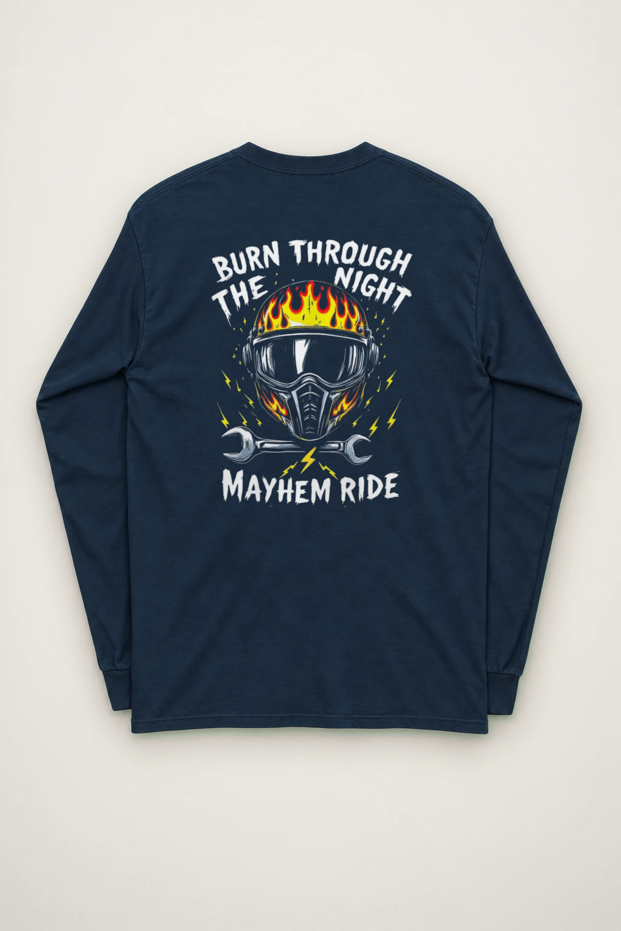 "Burn Through The Night" Unisex Longsleeve T-shirt