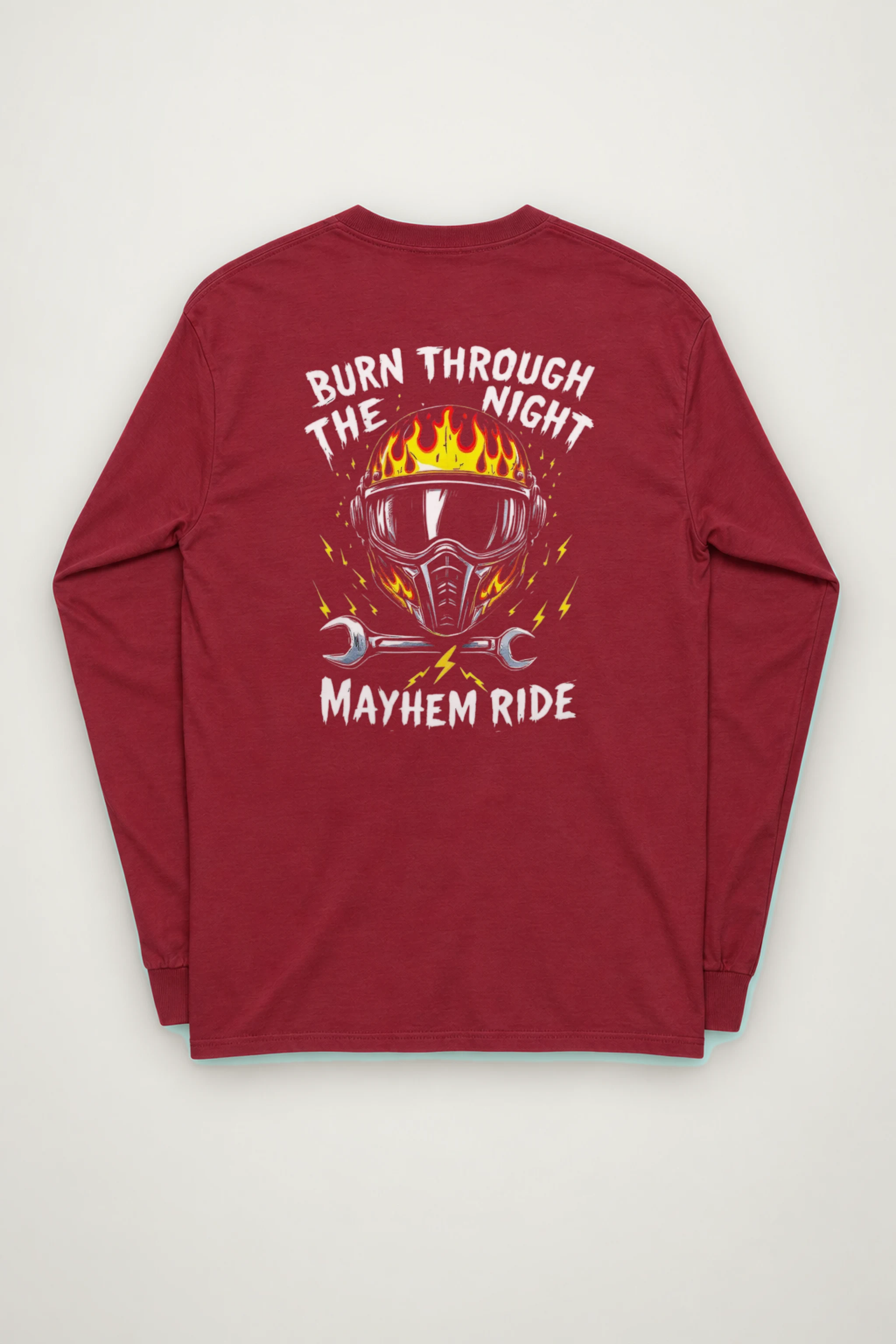 "Burn Through The Night" Unisex Longsleeve T-shirt