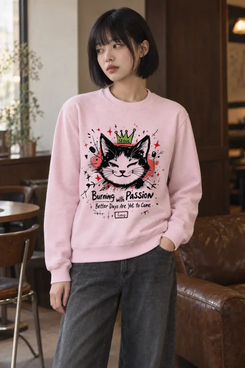 "Burning With Passion" Heavy Blend Unisex Crewneck Sweatshirt