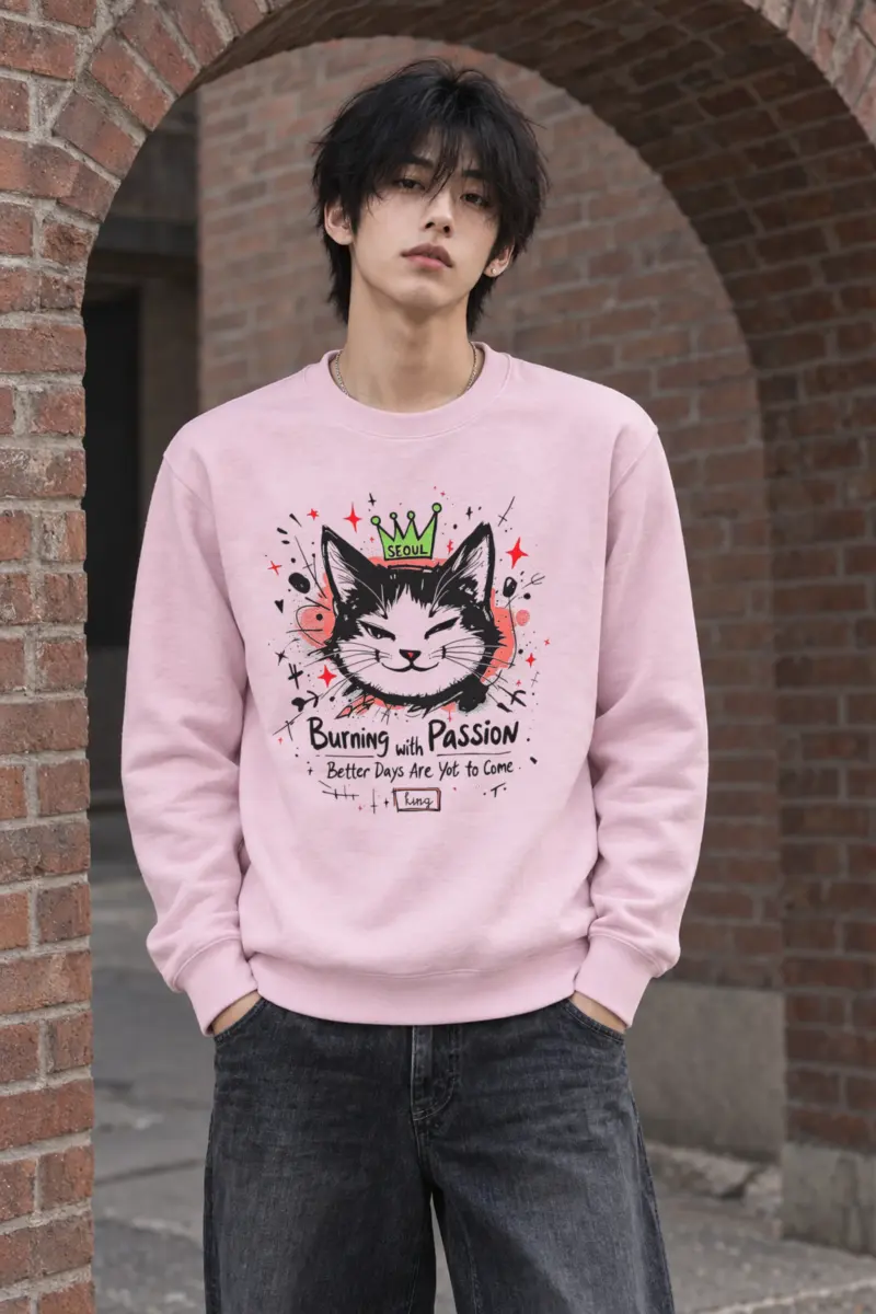"Burning With Passion" Heavy Blend Unisex Crewneck Sweatshirt