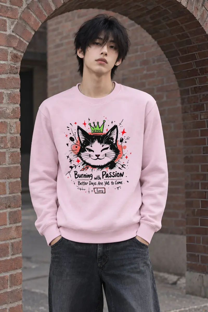 "Burning With Passion" Heavy Blend Unisex Crewneck Sweatshirt