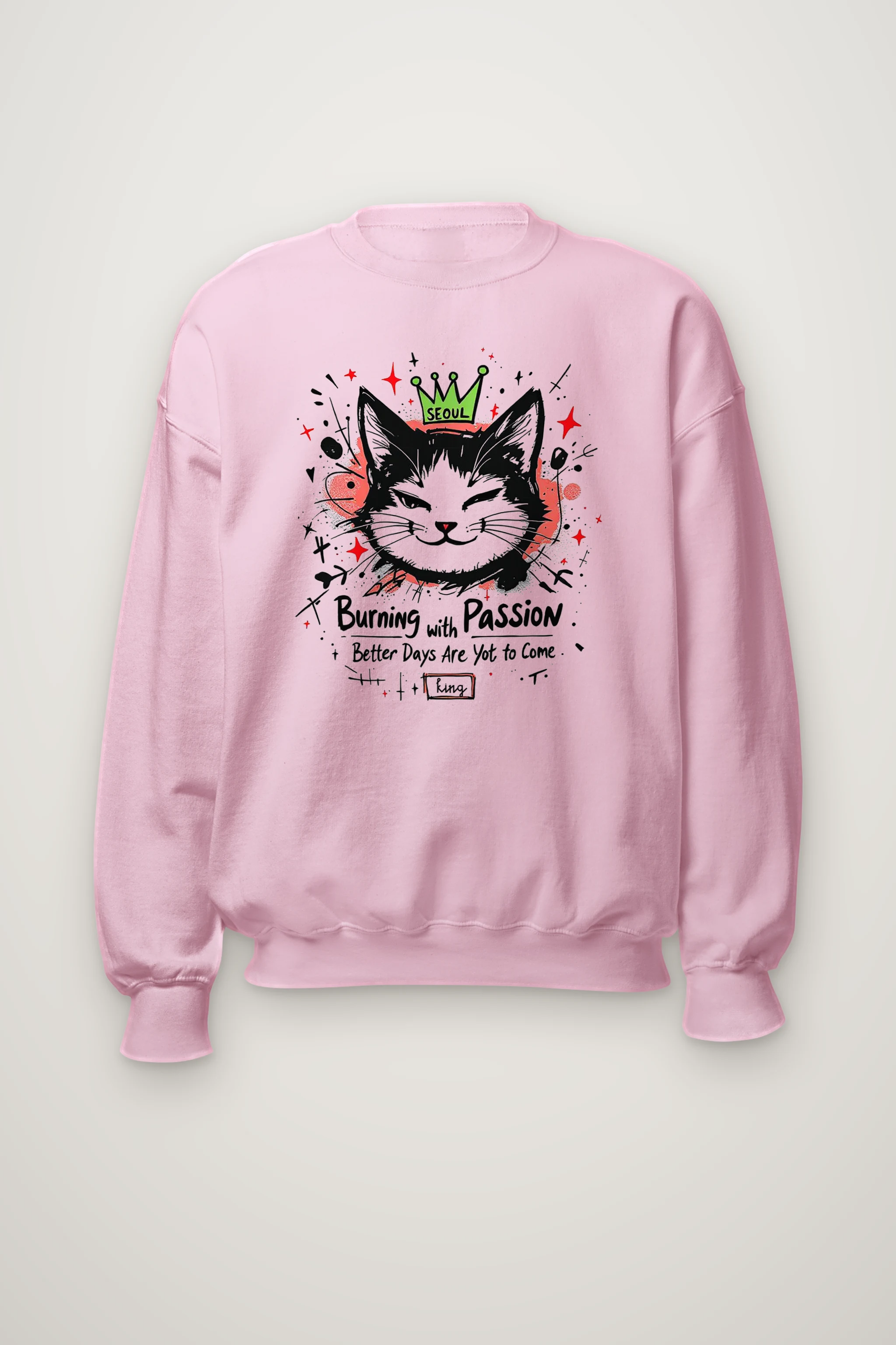 "Burning With Passion" Heavy Blend Unisex Crewneck Sweatshirt