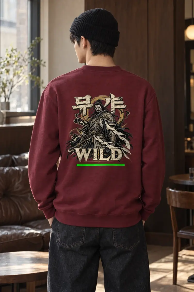 "Bushido Wild" Heavy Blend Unisex Crewneck Sweatshirt | Gildan 18000