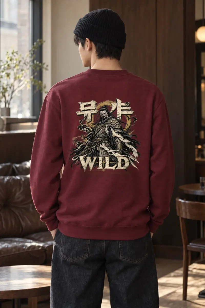 "Bushido Wild" Heavy Blend Unisex Crewneck Sweatshirt | Gildan 18000