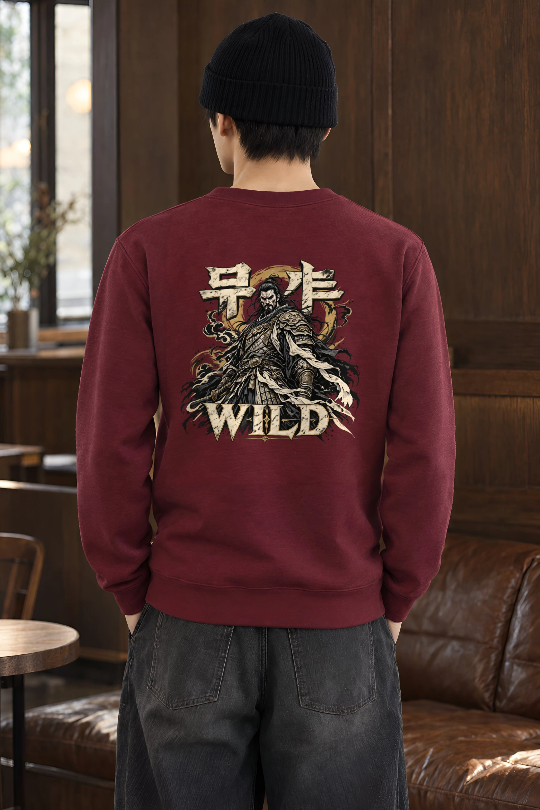 "Bushido Wild" Heavy Blend Unisex Crewneck Sweatshirt