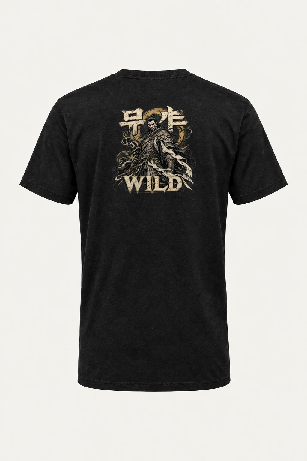 "Bushido Wild" Heavyweight Unisex Crewneck T-shirt | Gildan 5000